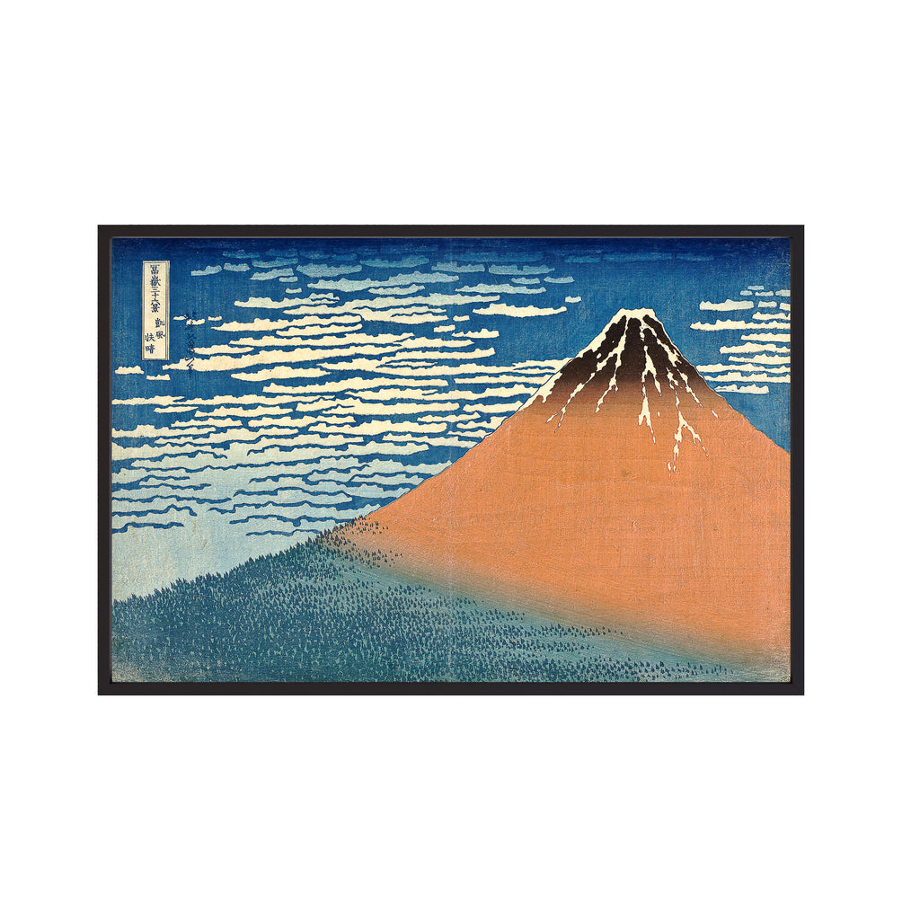 South Wind, Clear Sky / Red Fuji (c. 1830–32) by Katsushika Hokusai