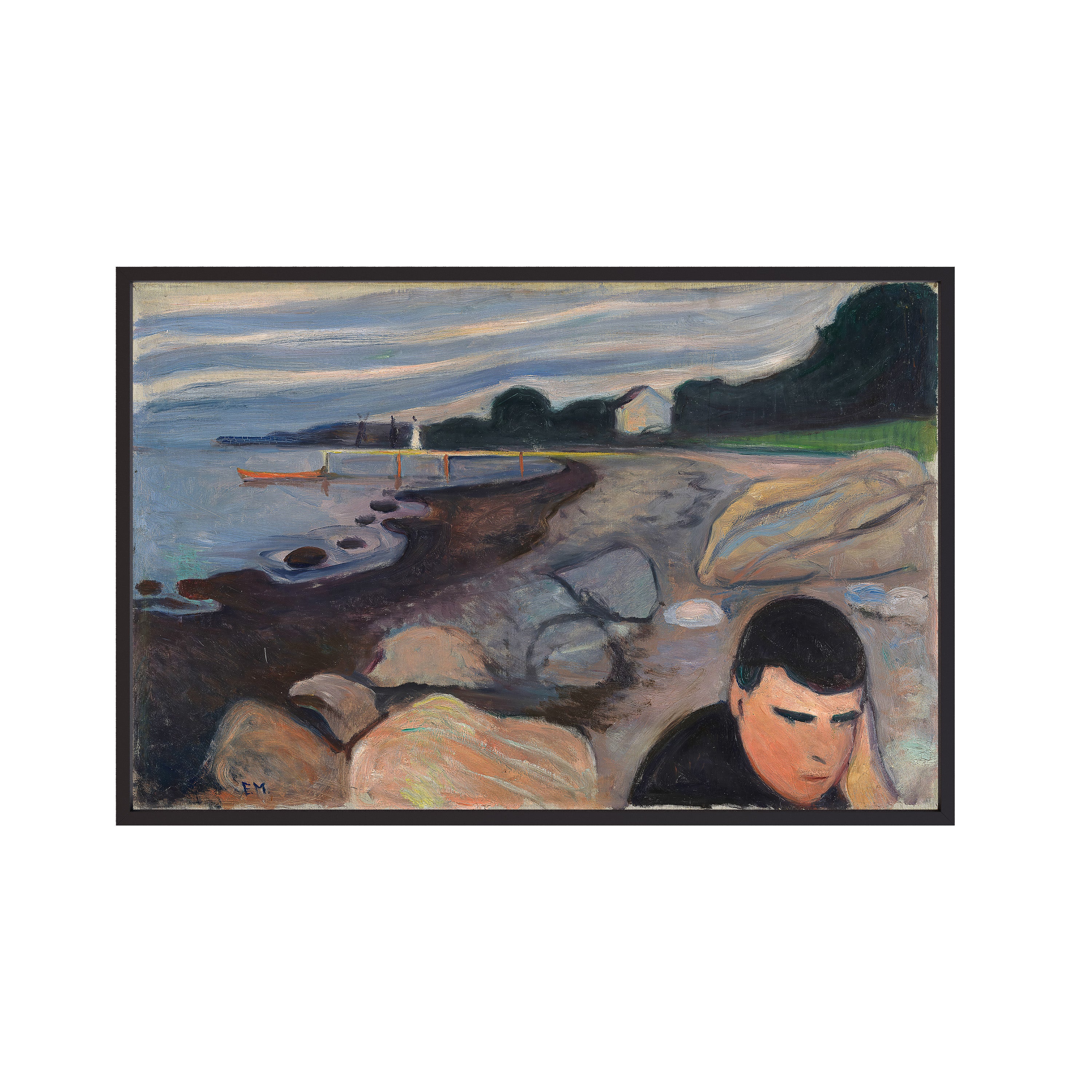 Melancholy (1892) by Edvard Munch