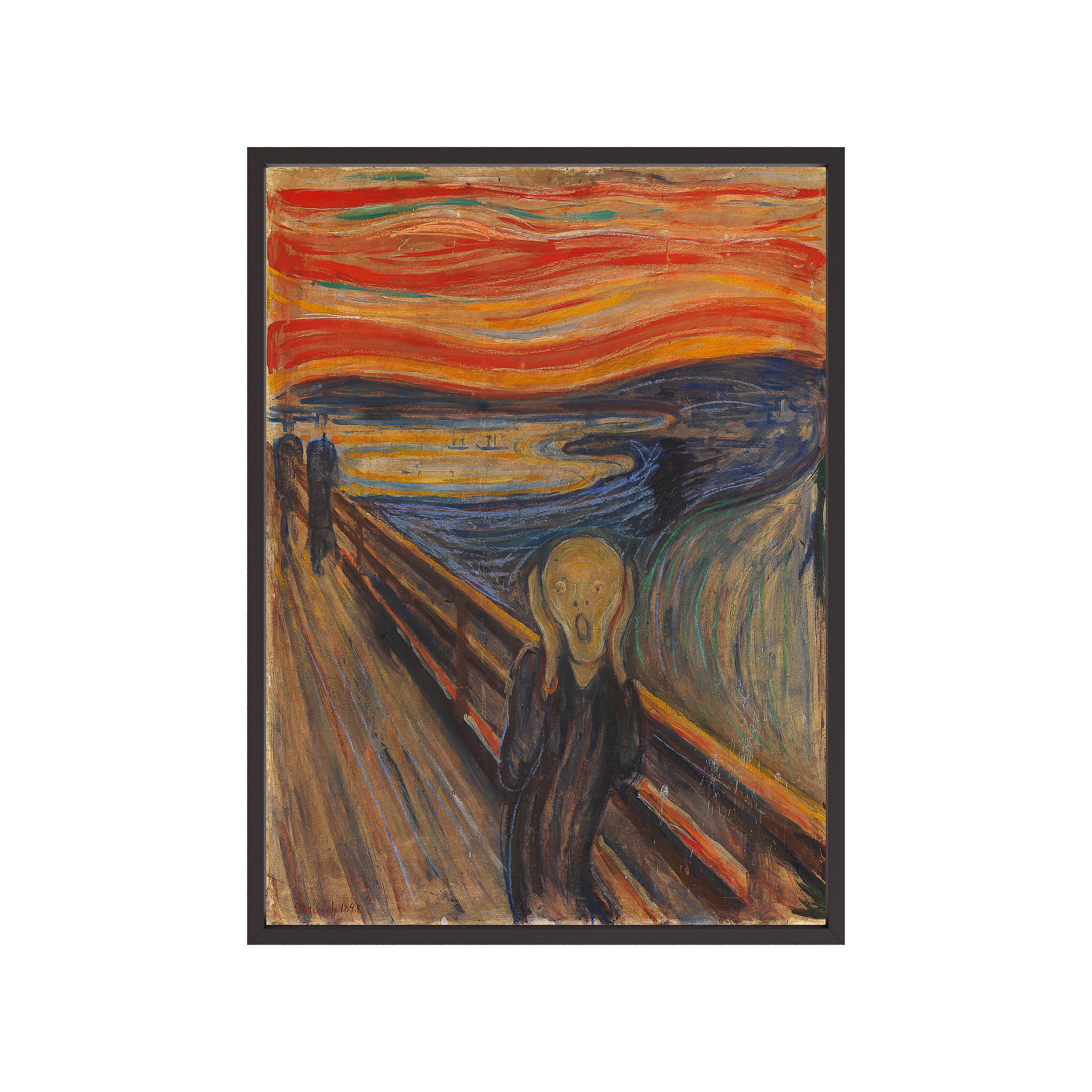 The Scream (1893) by Edvard Munch