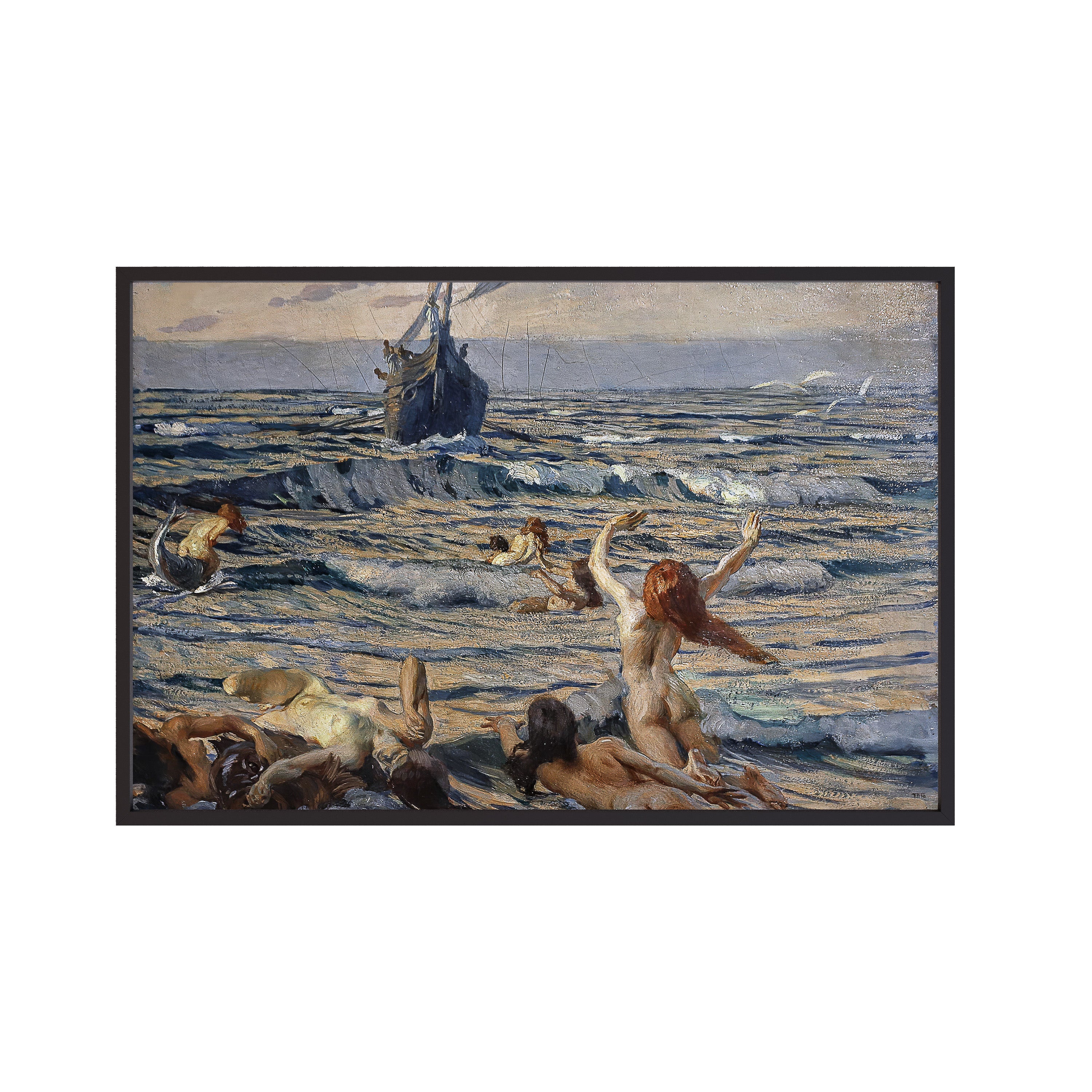 Return of Ulysses (1919) by Ettore Tito