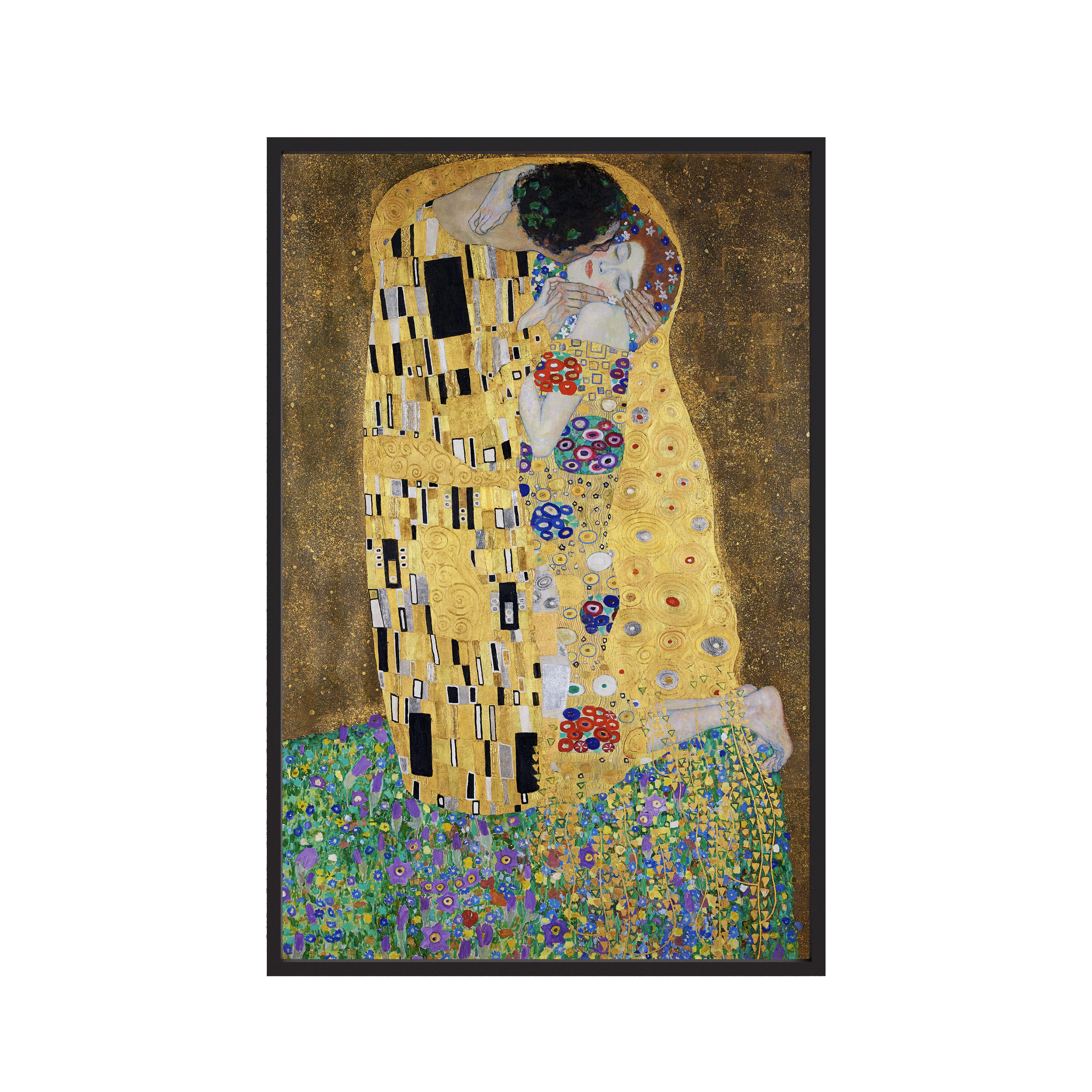 The Kiss (1907-1908) by Gustav Klimt