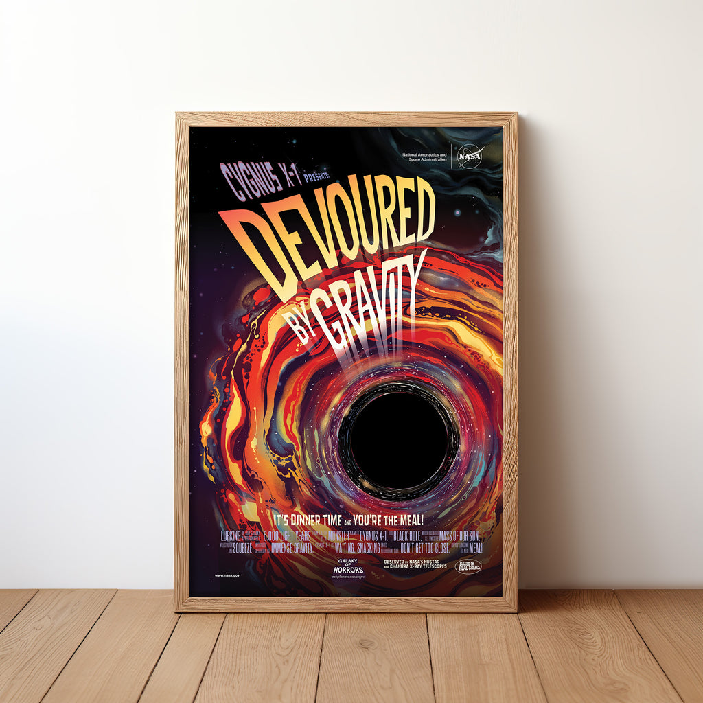Devoured by Gravity by NASA