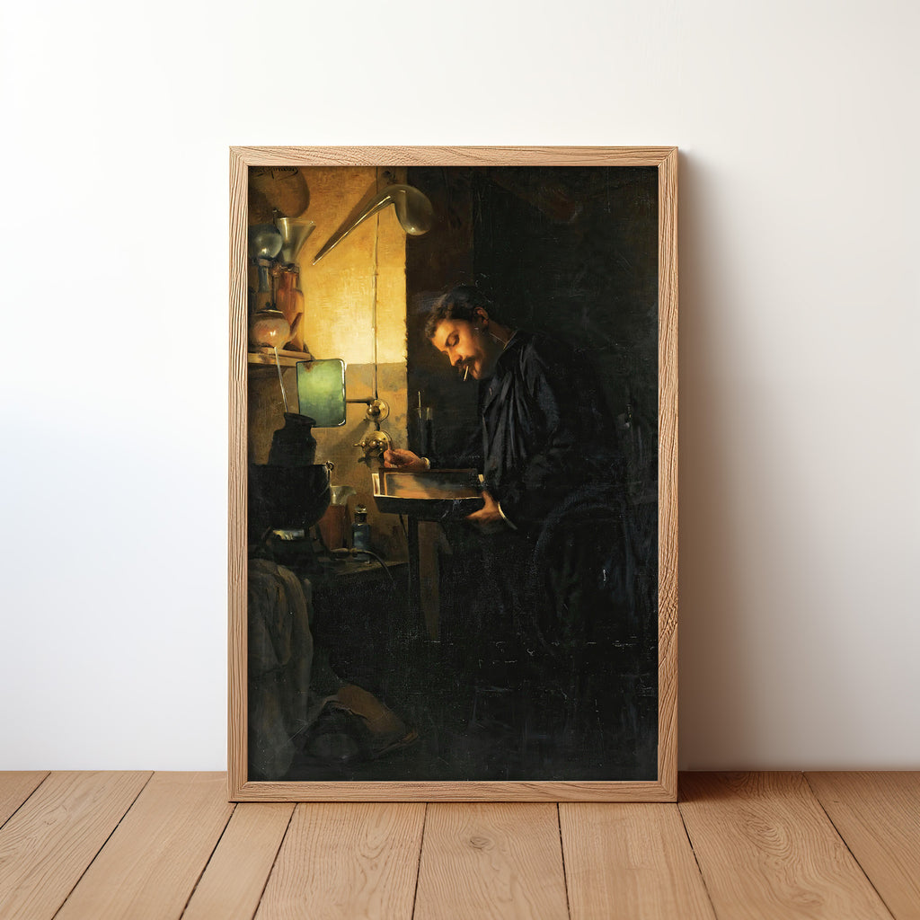 Le photographe (1890) by Louis Camille Muraton