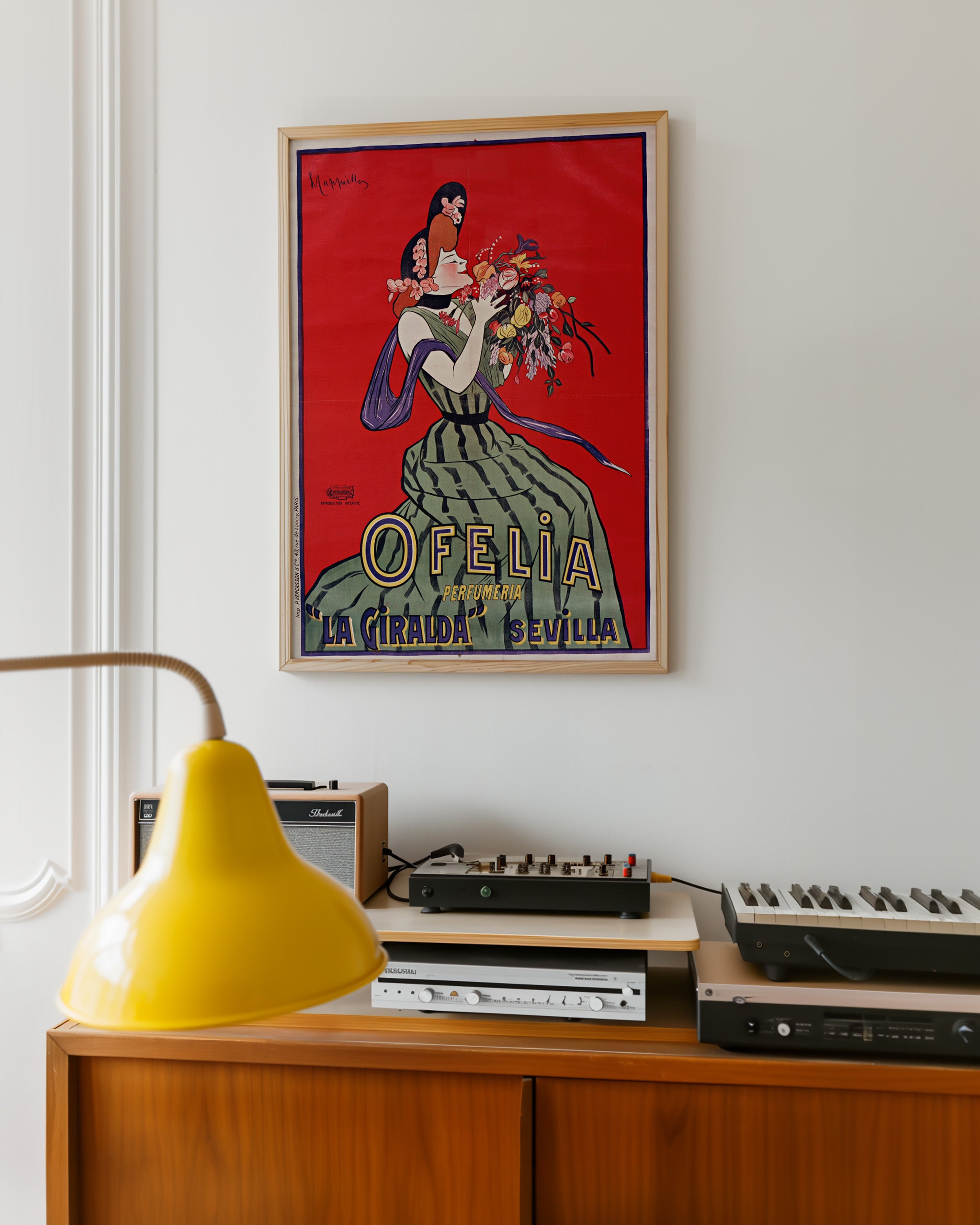 Ofelia, Perfumeria ‘La Giralda’, Sevilla (1906) by Leonetto Cappiello