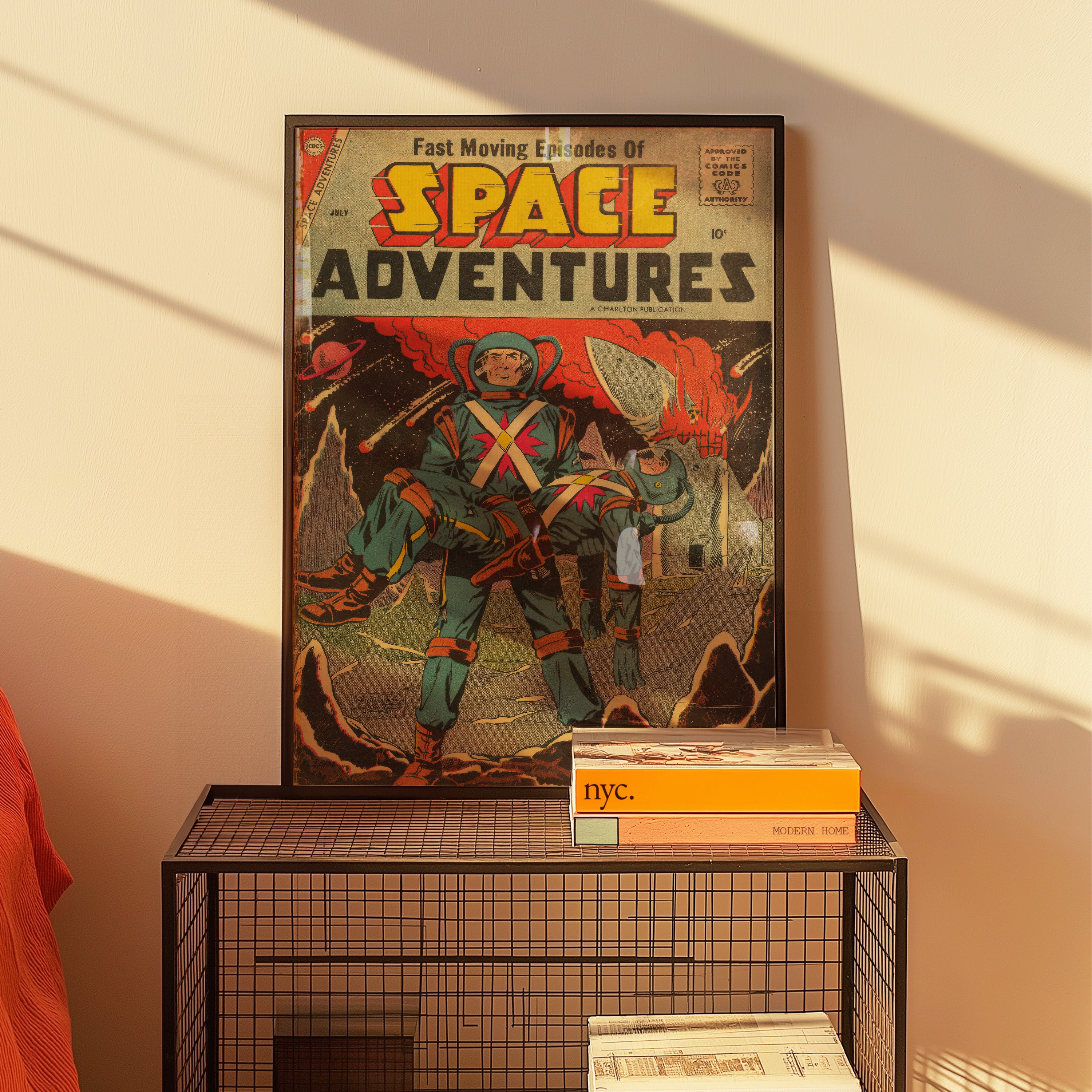 Space Adventures No. 24 by Charles Nicholas and Vince Alascia