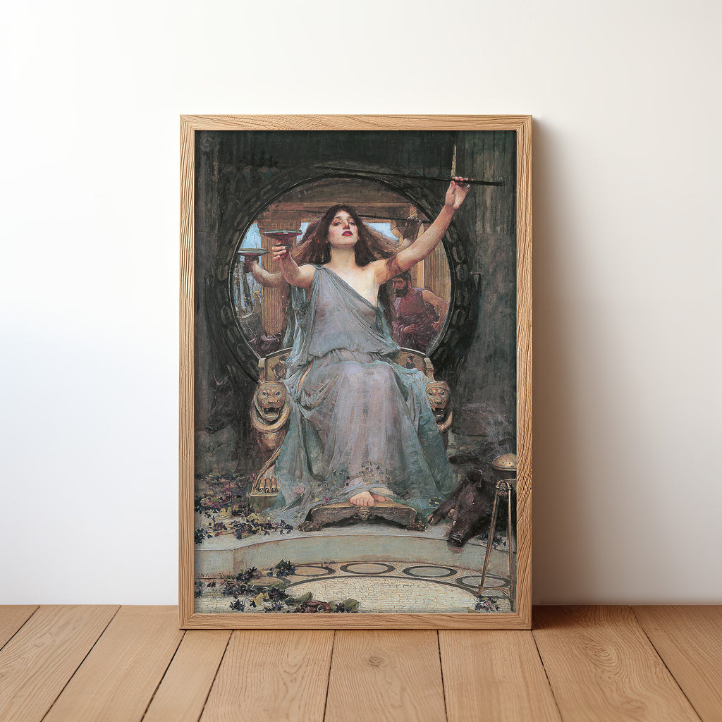 Circe Offering the Cup to Ulysses (1891) by John William Waterhouse