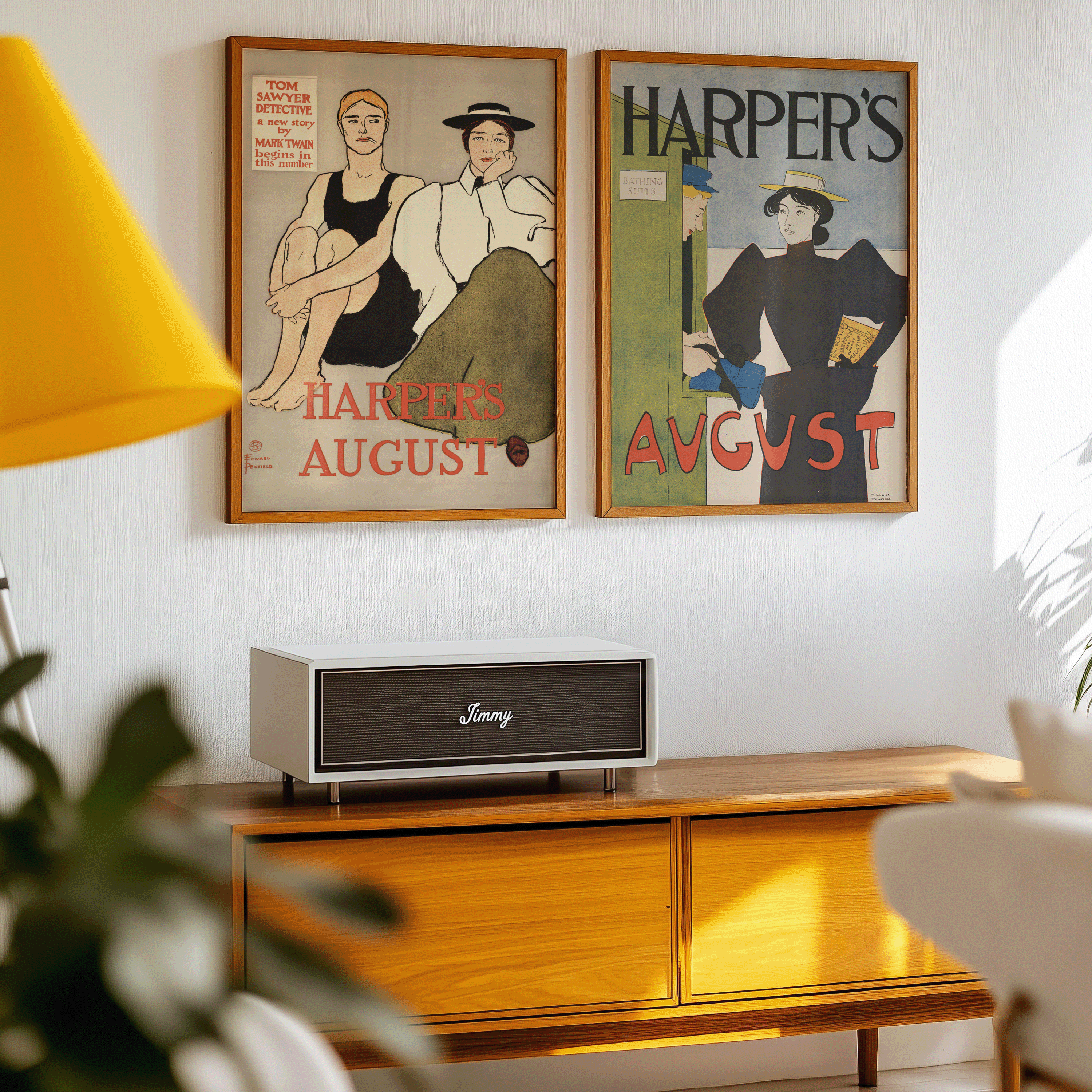 Harper’s August (1896) by Edward Penfield