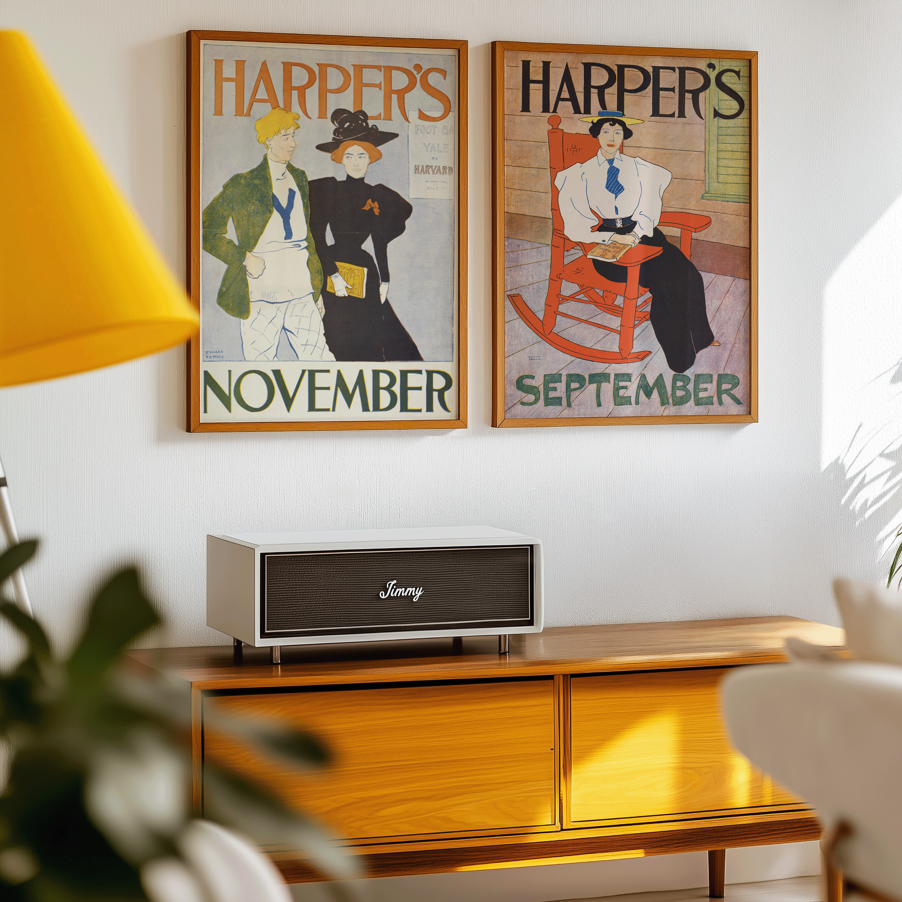 Harper’s Septmeber (1894) by Edward Penfield