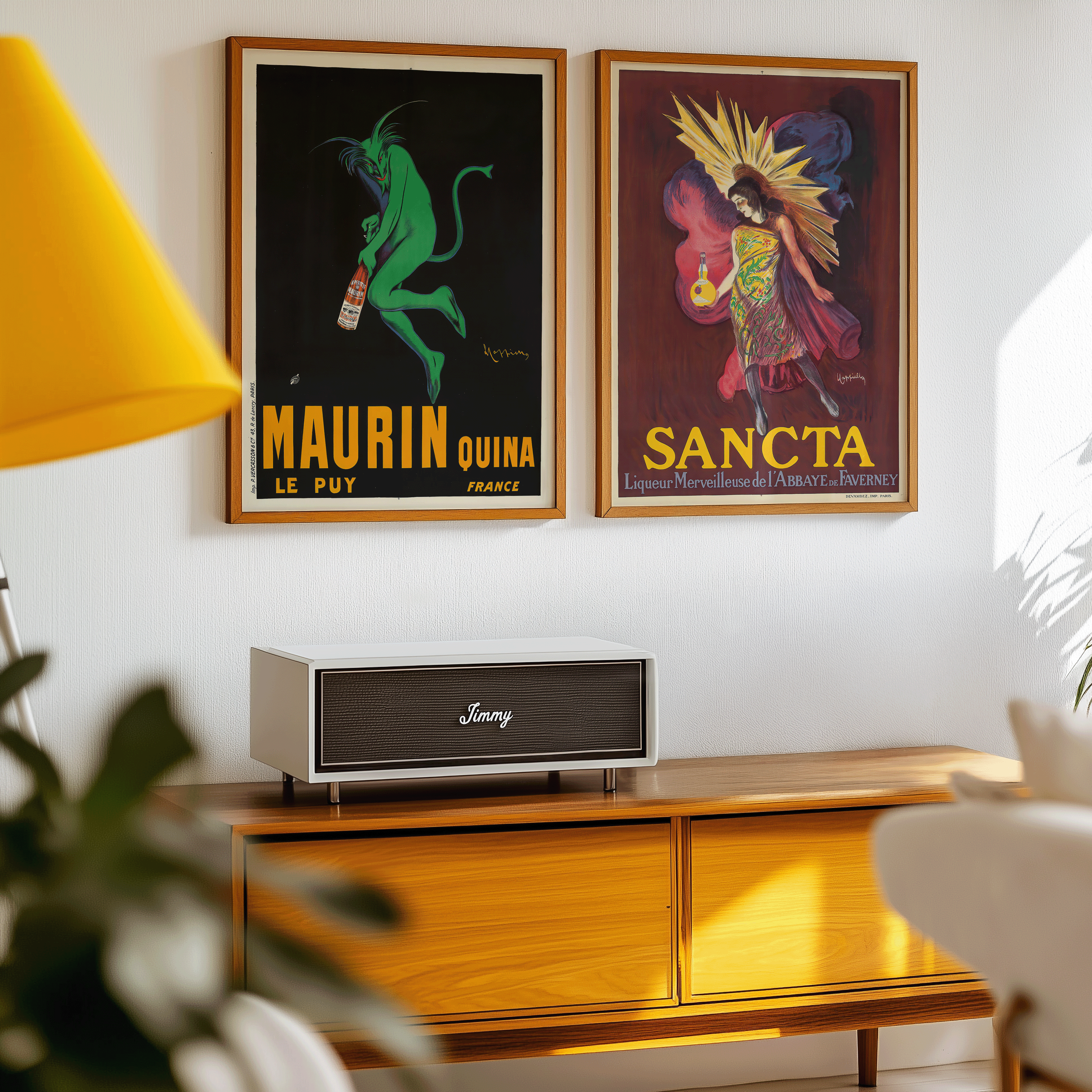 Sancta- The Golden Aura (1925) by Leonetto Cappiello