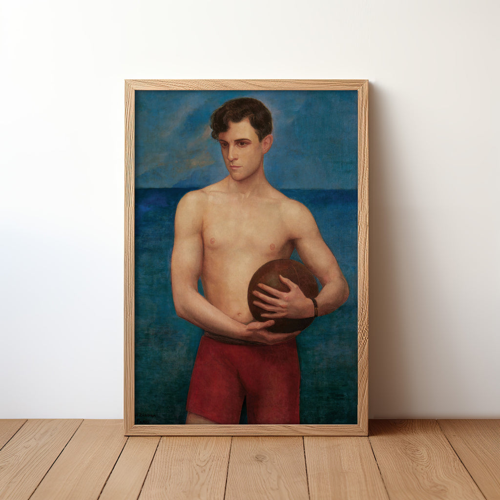 Deportista (Rámon Novarro) (1925) by Ángel Zárraga