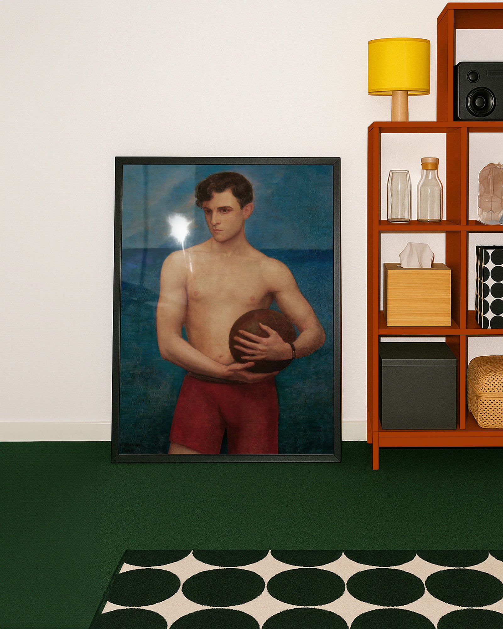 Deportista (Rámon Novarro) (1925) by Ángel Zárraga