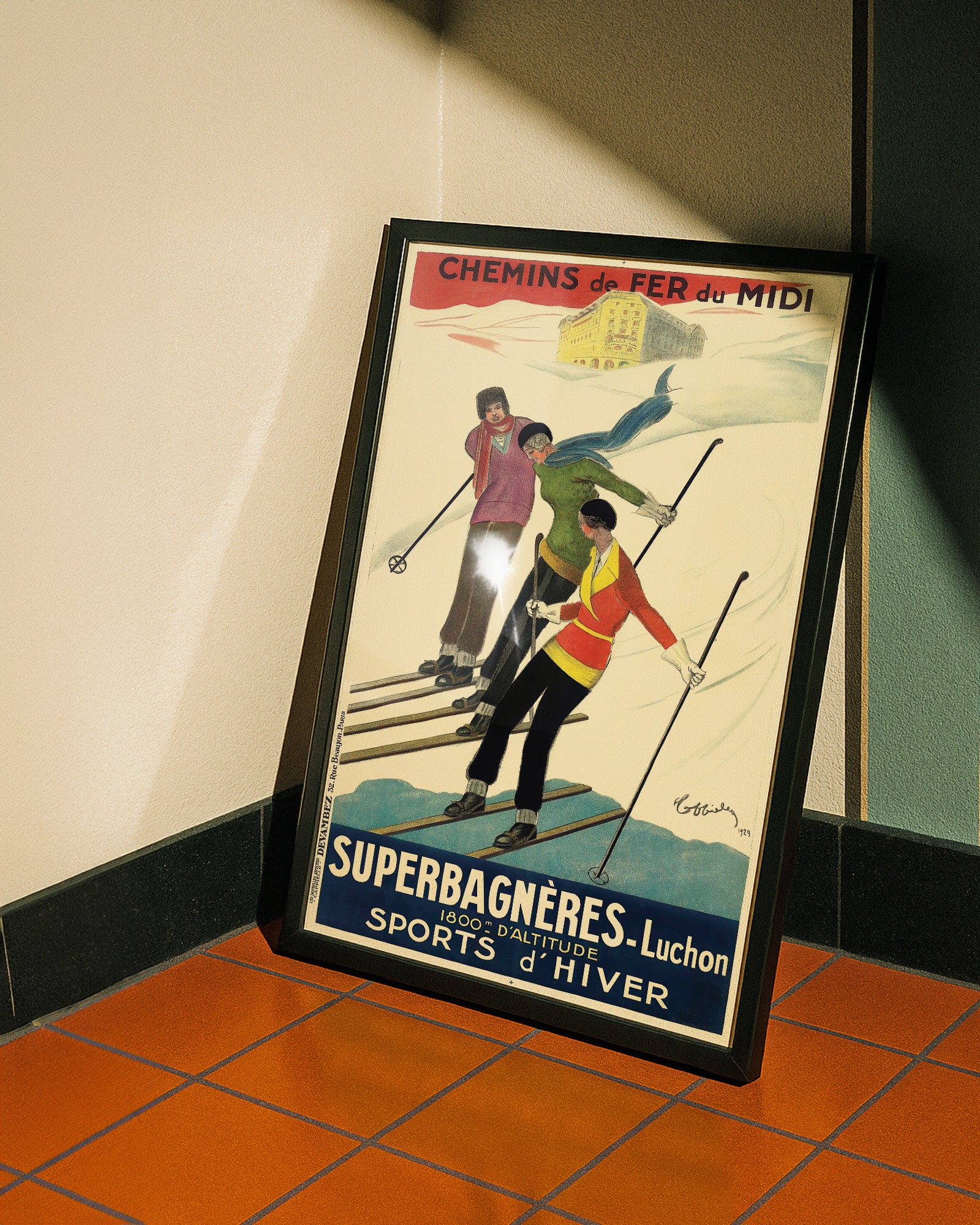 Superbagnères-Luchon (1929) by Leonetto Cappiello