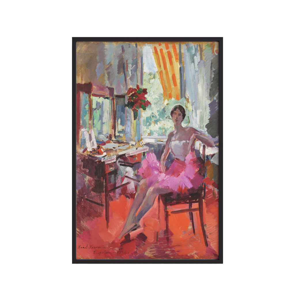 Portrait of the Ballerina Vera Trefilova (1924) by Konstantin Alexeevich Korovin