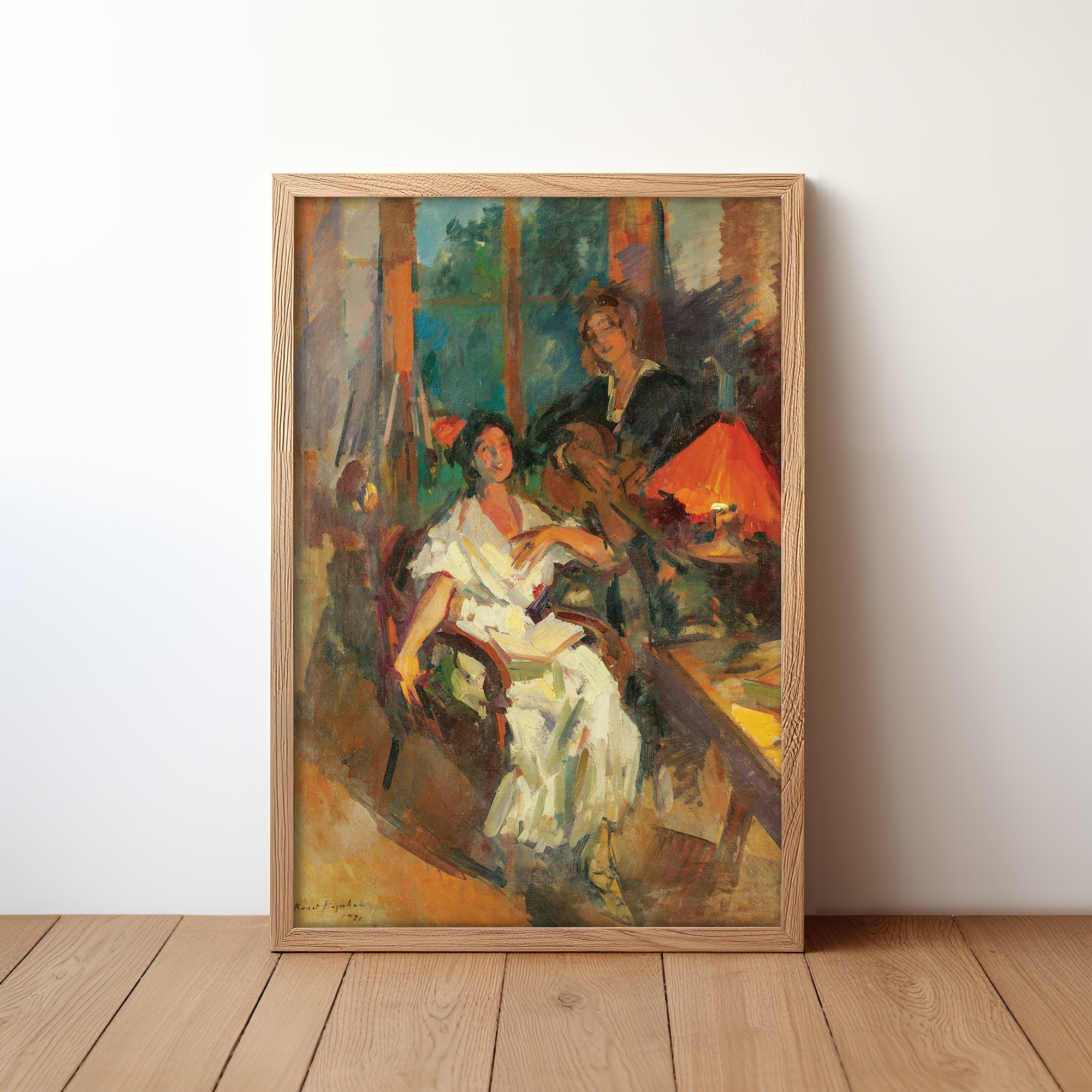 Evening Duet (1921) by Konstantin Korovin