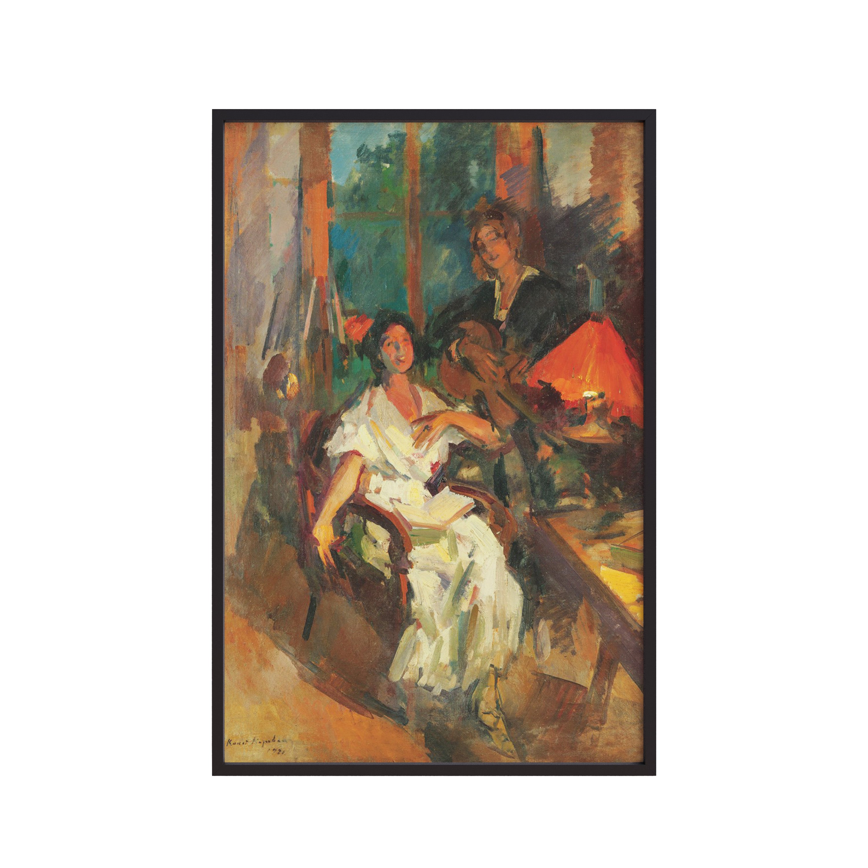 Evening Duet (1921) by Konstantin Korovin