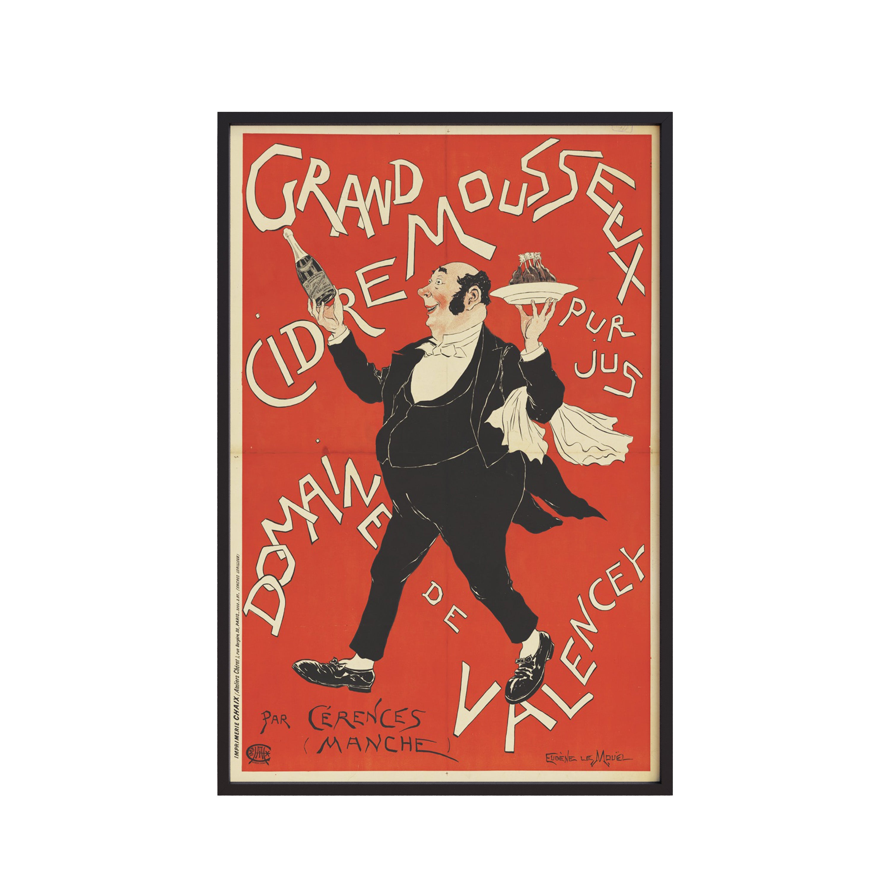 Grand Mousseux Cidre – Cider Poster (1897) by Eugène Le Mouël