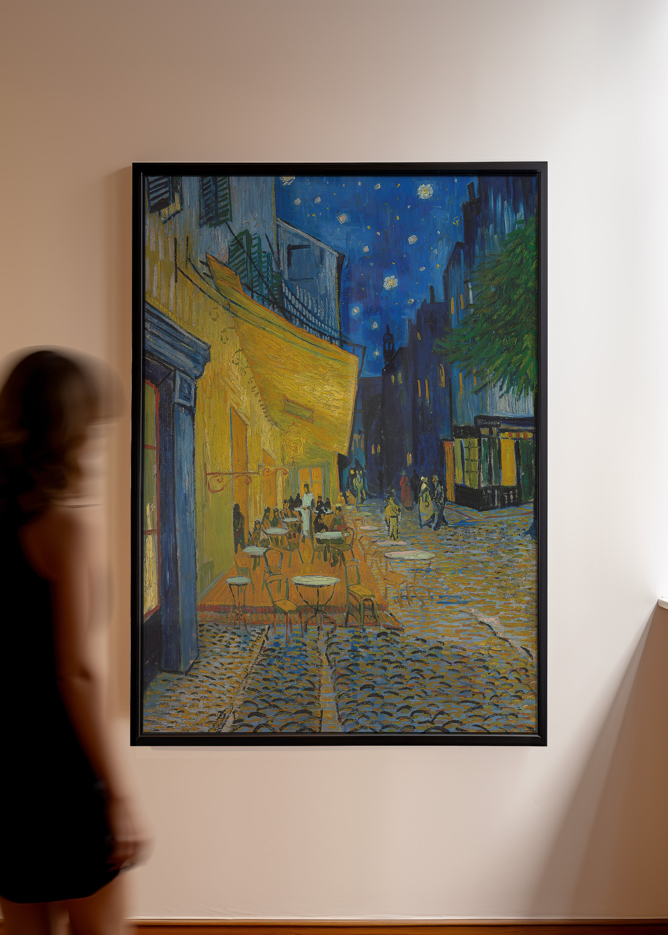 Café Terrace at Night (1888) by Vincent van Gogh