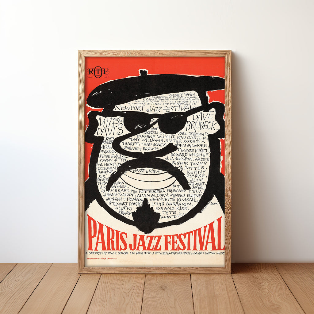 Paris Jazz Festival Poster (1964)