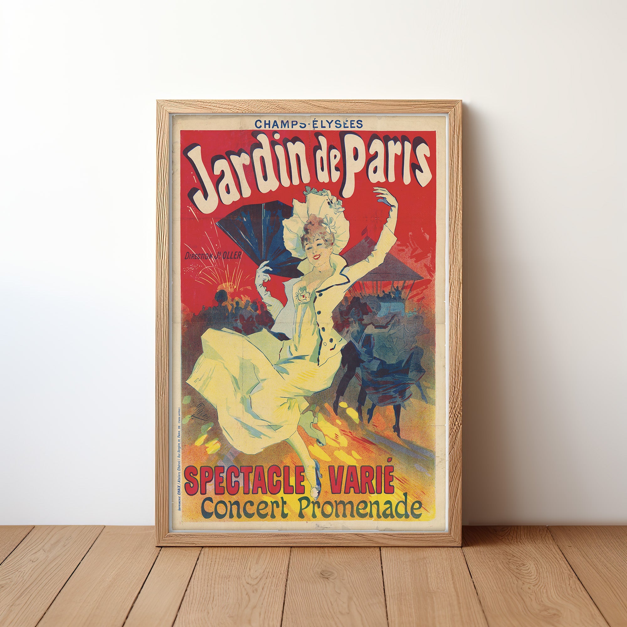 Jardin de Paris, Champs-Élysées (1899) by Jules Chéret