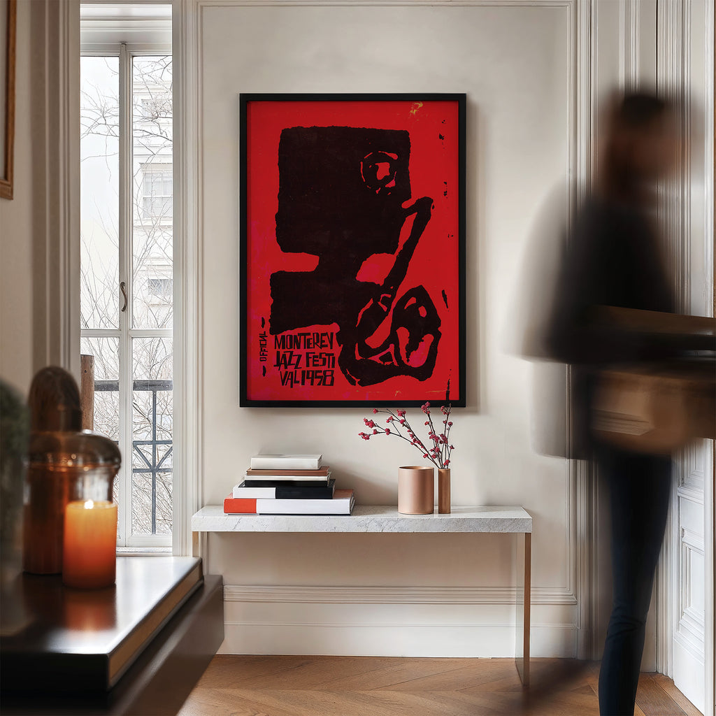 Monterey Jazz Festival Poster (1958)