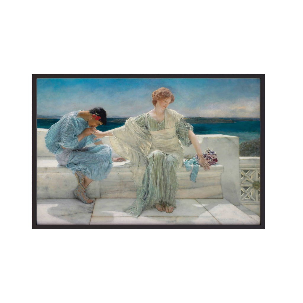 Ask Me No More (1906) by Sir Lawrence Alma-Tadema
