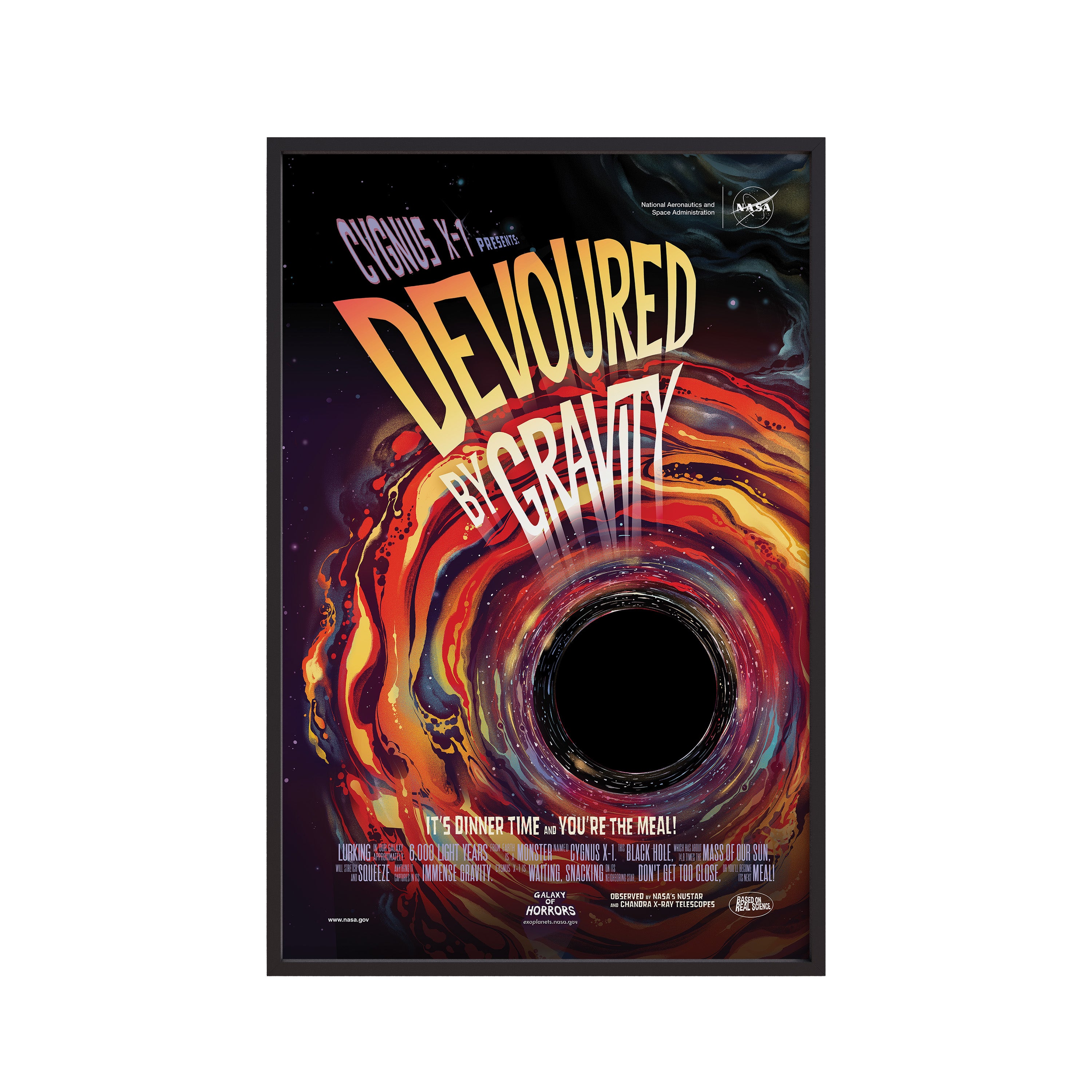 Devoured by Gravity by NASA