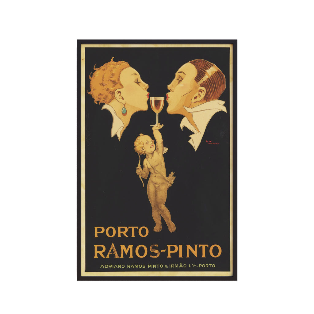 Porto Ramos-Pinto – Wine Poster (1920s) by René Vincent