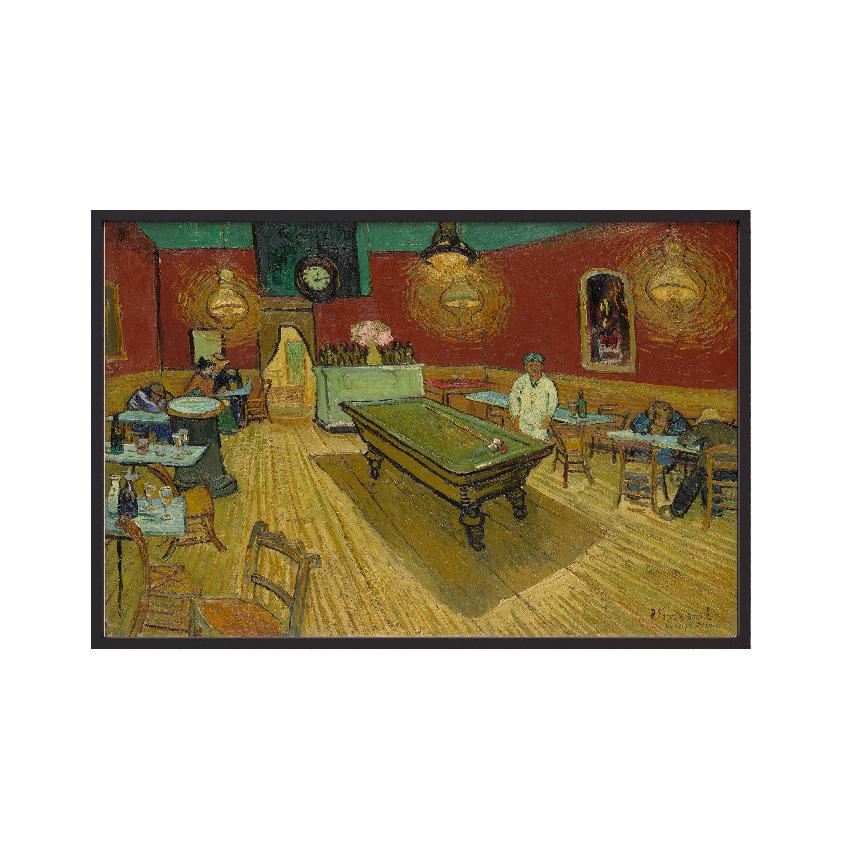 Le café de nuit- The Night Café (1888) by Vincent van Gogh