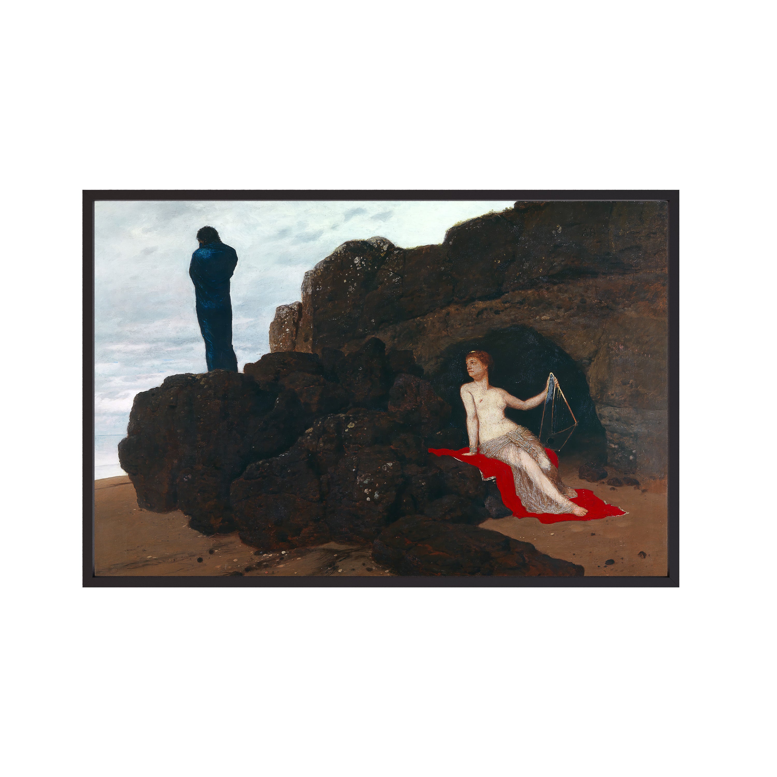 Odysseus and Calypso (1882) by Arnold Böcklin