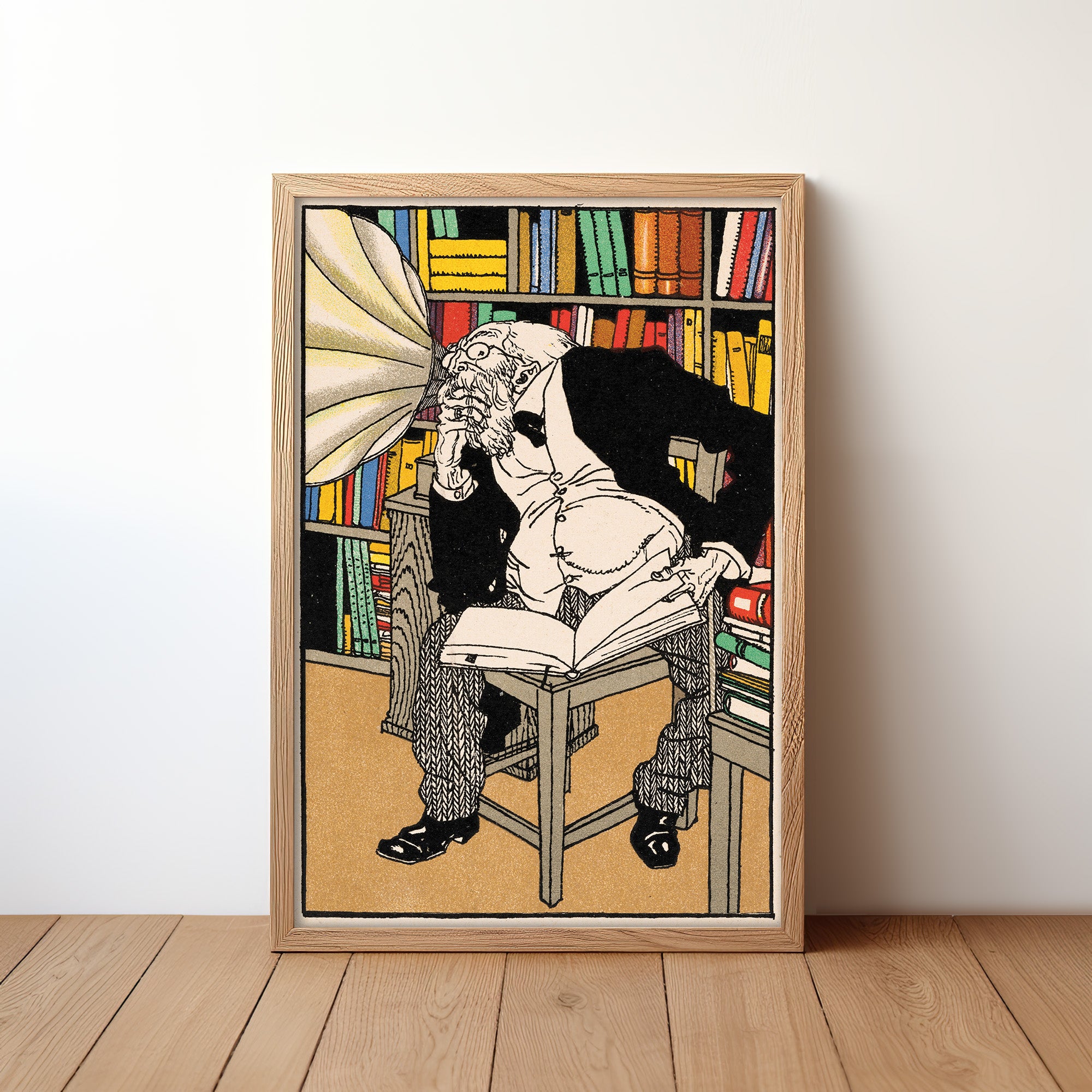 The Dialectician (1911) by Moriz Jung