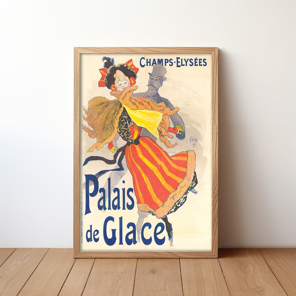 Champs-Elysées, Palais de Glace (1893) by Jules Chéret