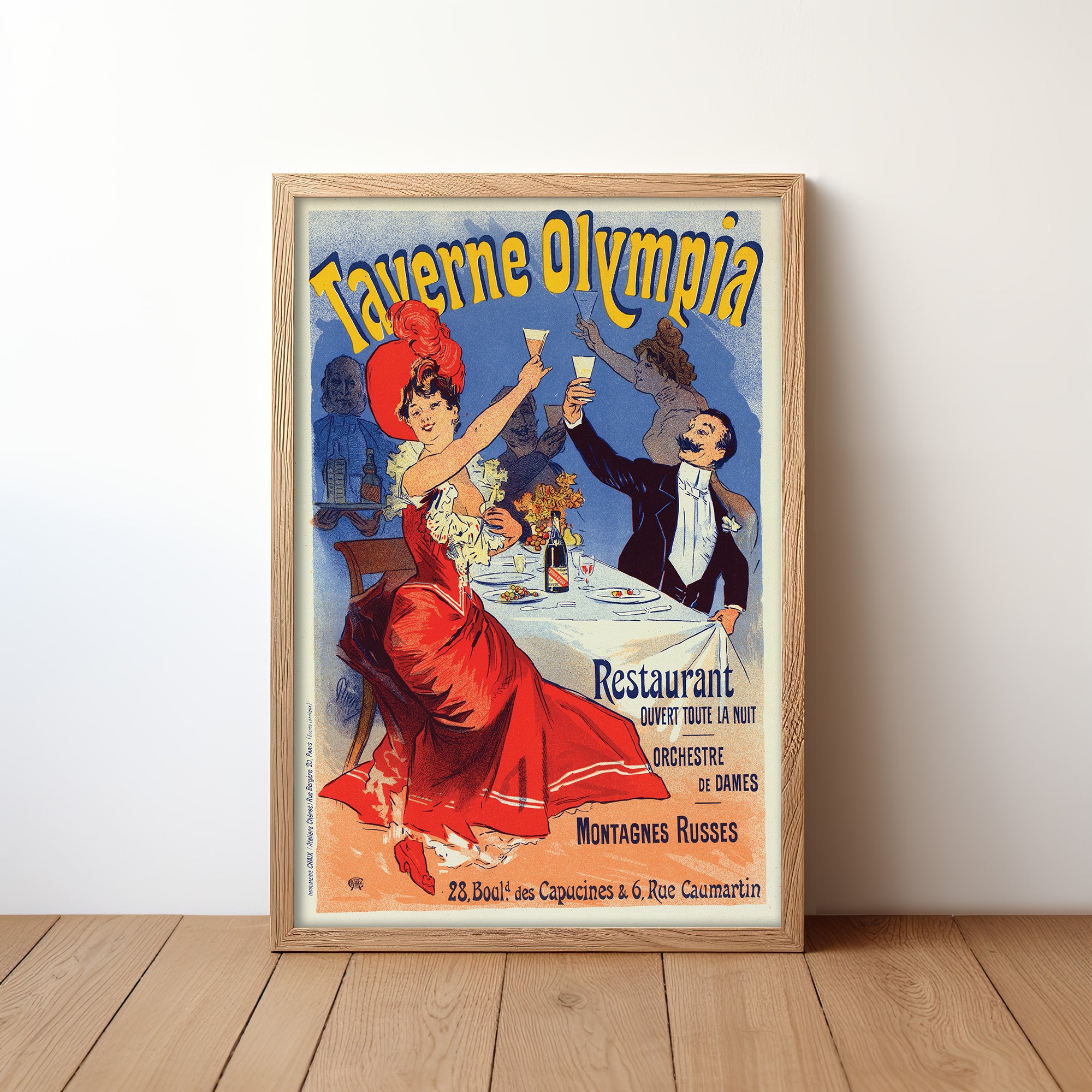 Taverne Olympia (1899) by Jules Chéret