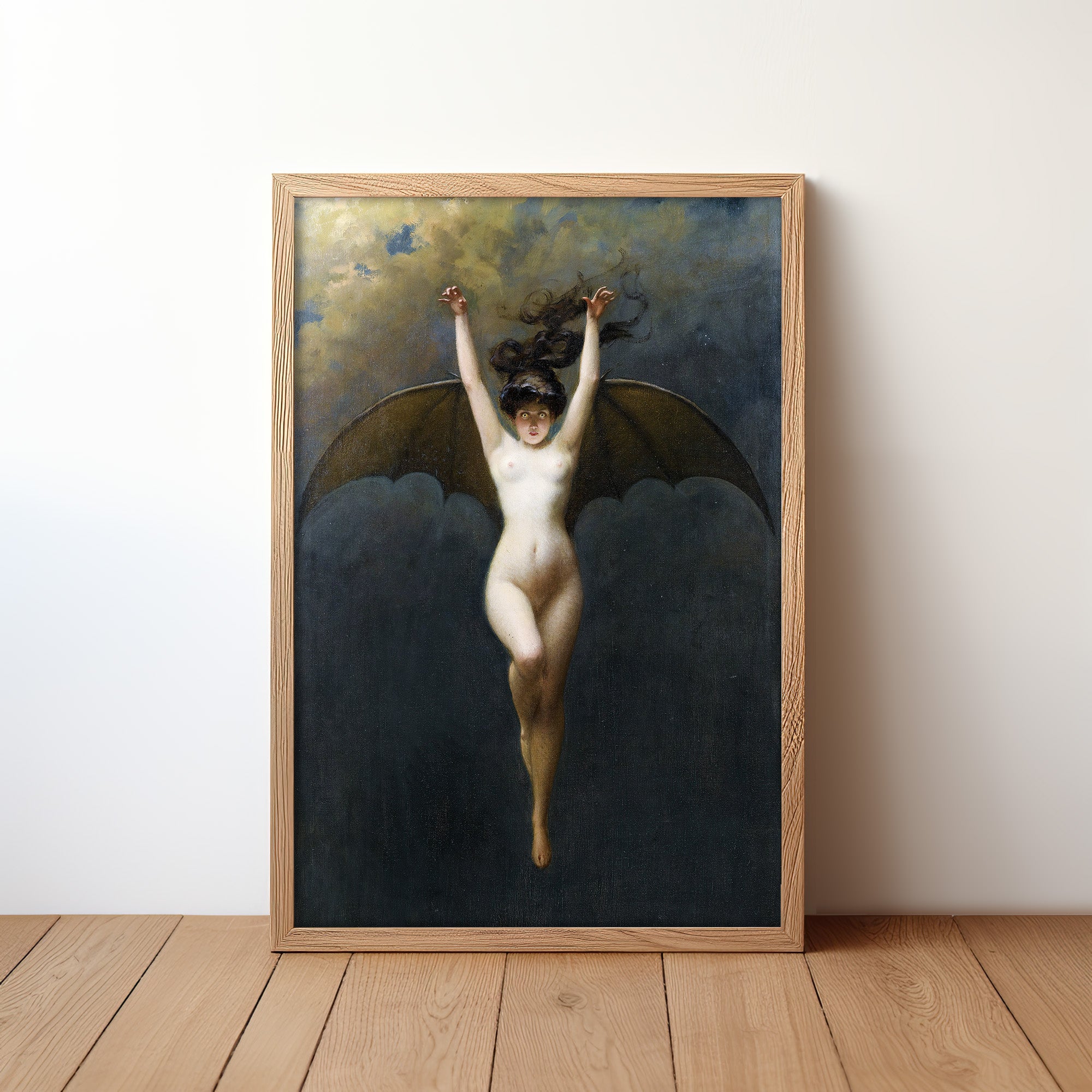 The Bat-Woman (1890) by Albert Joseph Pénot