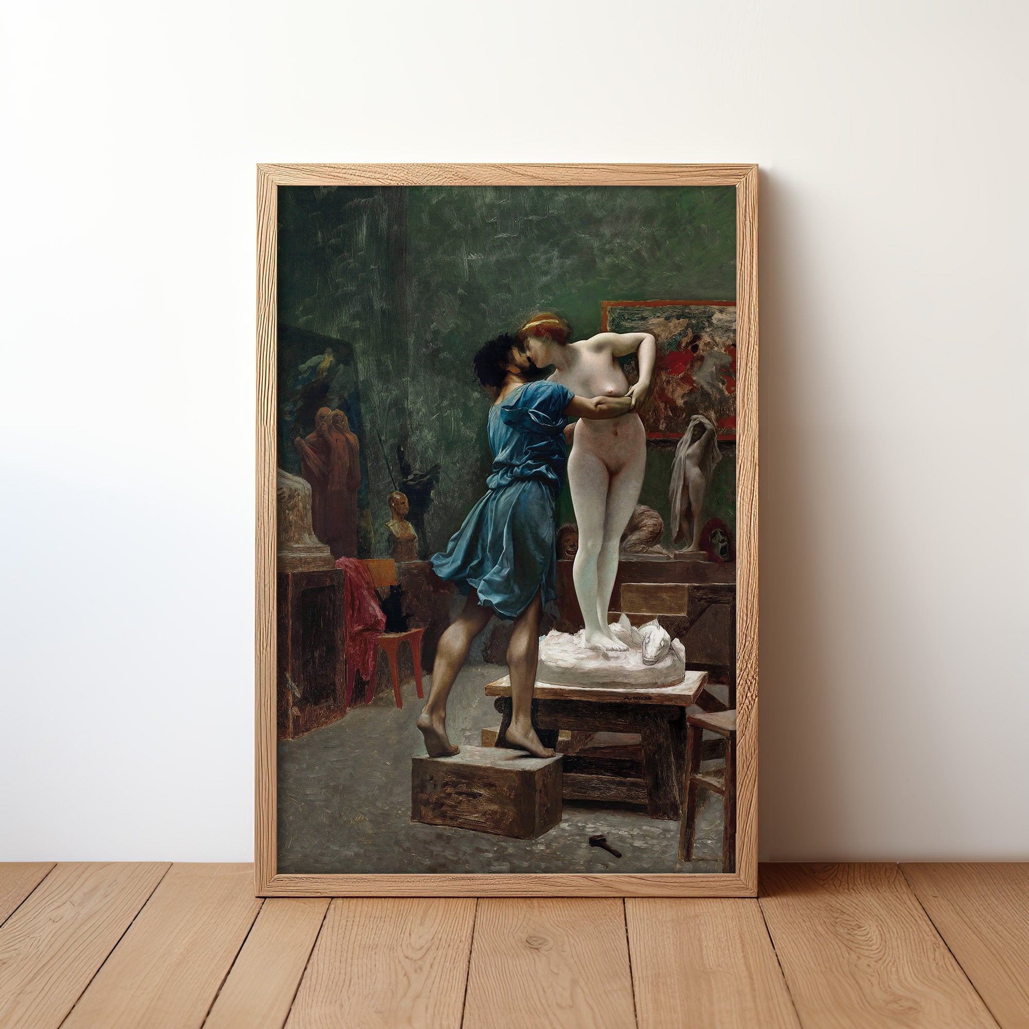 Pygmalion and Galatea (1890) by Jean-Léon Gérôme