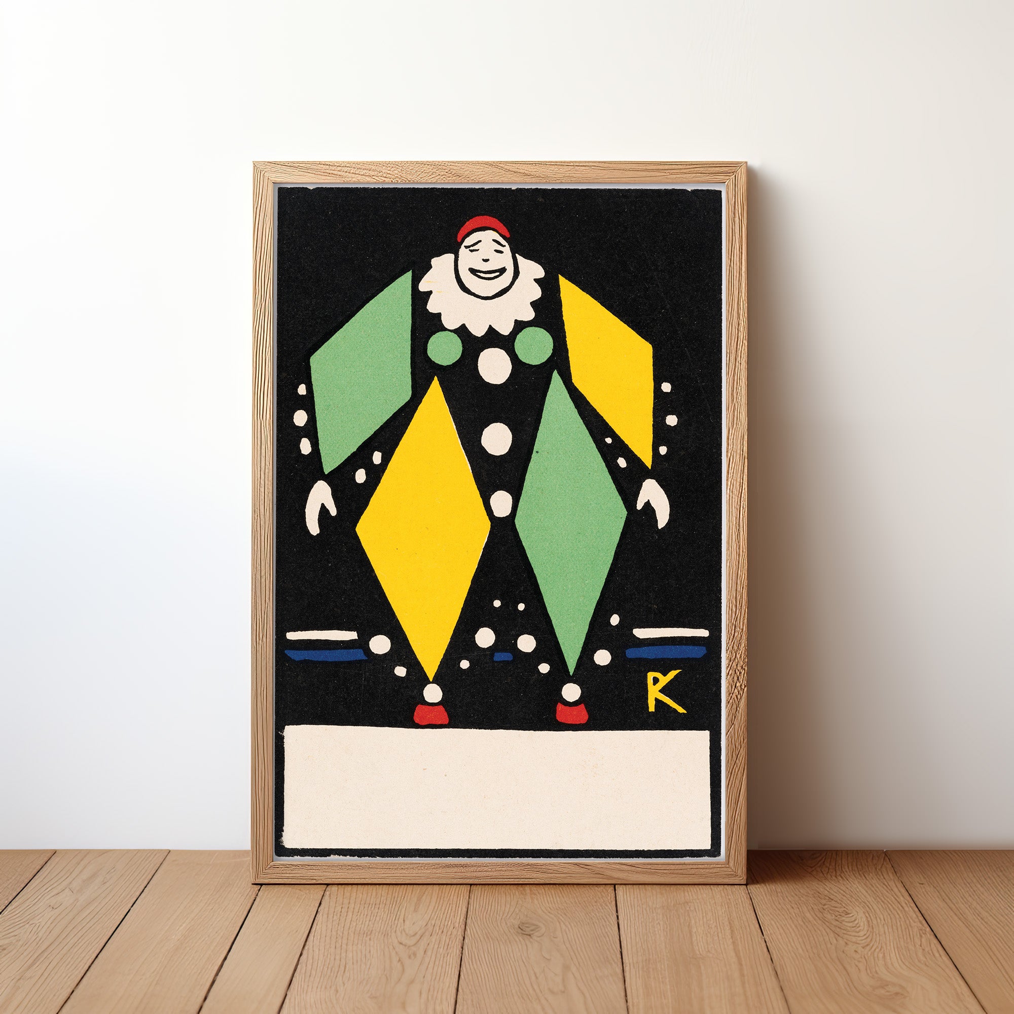 The Clown (1907) by Rudolf Kalvach