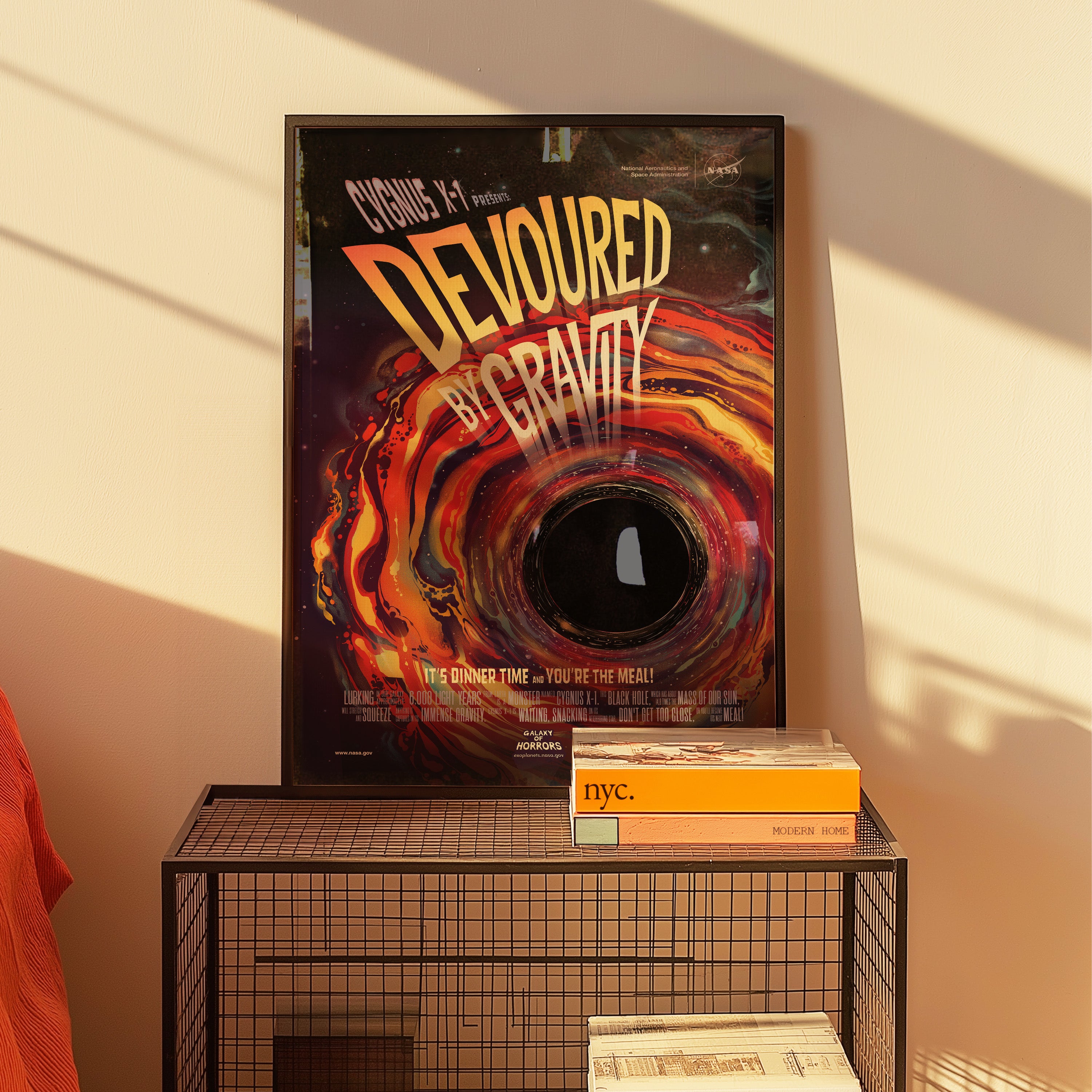 Devoured by Gravity by NASA