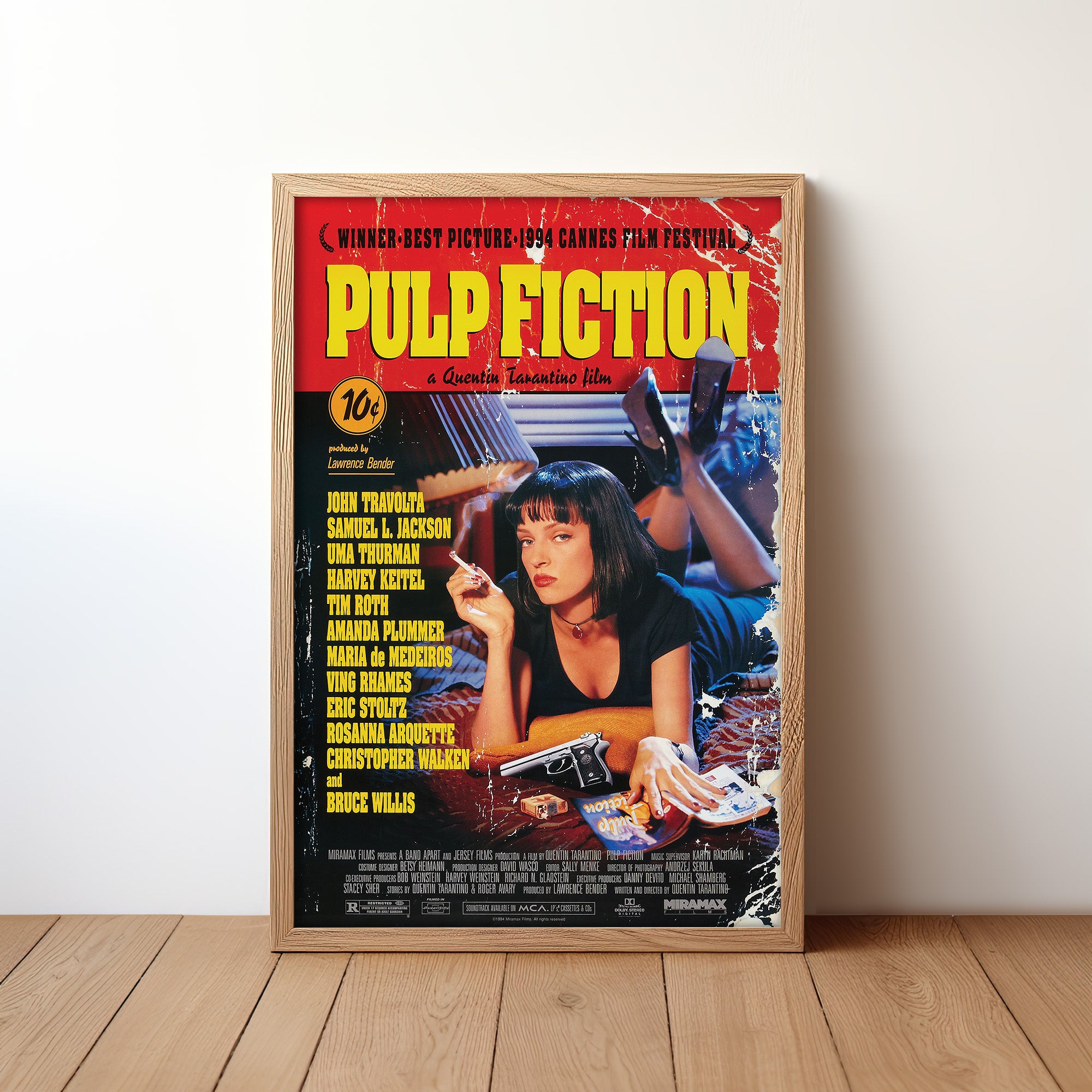 Pulp Fiction Theatrical Release Poster (1994)