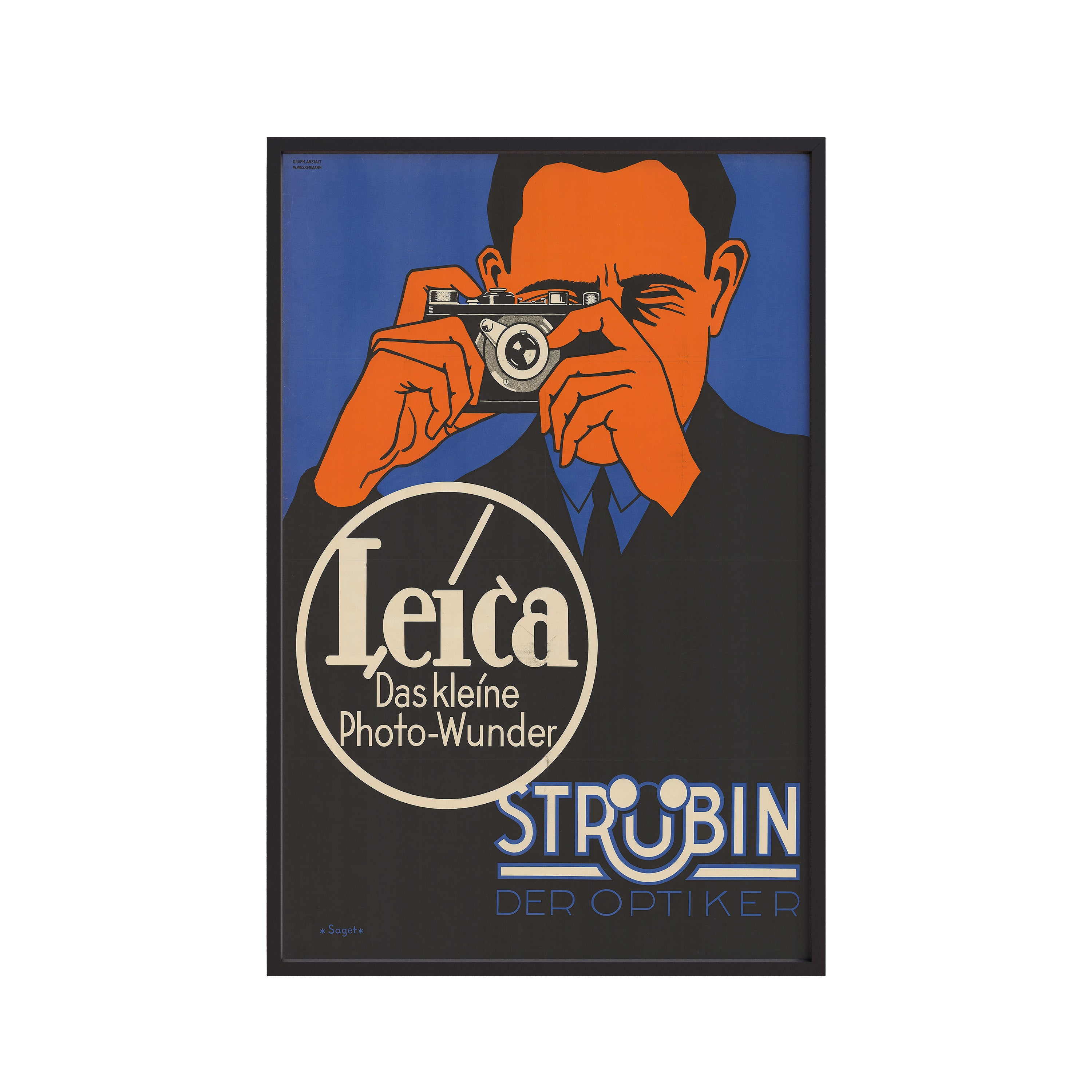 Leica Das Kleine Photo-Wunder 1928 Vintage Photography Poster by