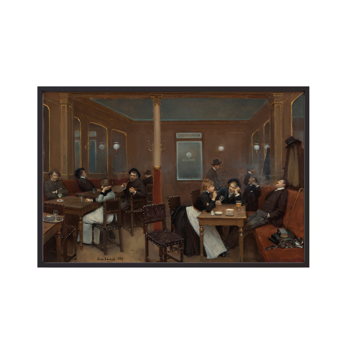 Brasserie D’étudiants- Student Brasserie (1889) by Jean Béraud