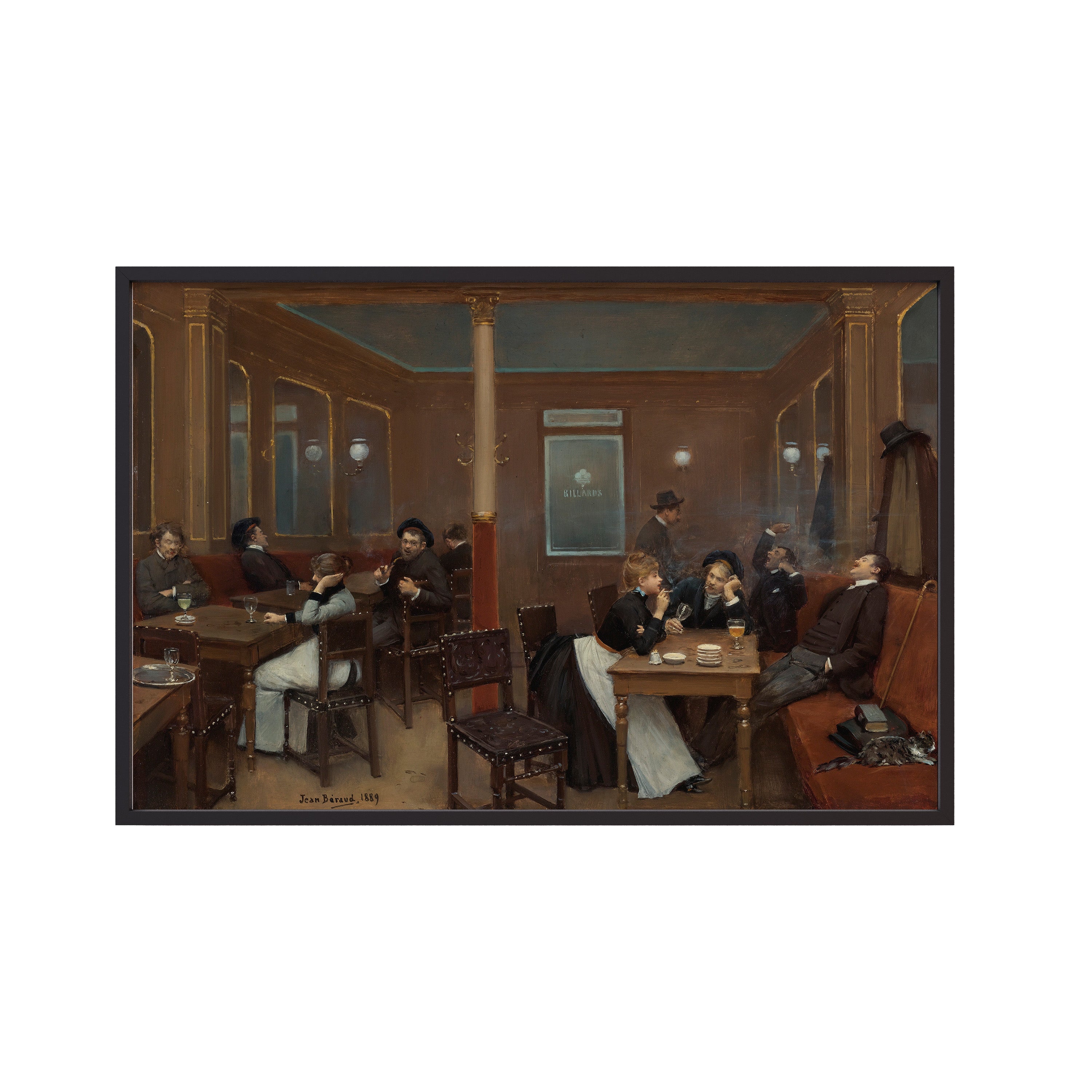 Brasserie D’étudiants- Student Brasserie (1889) by Jean Béraud