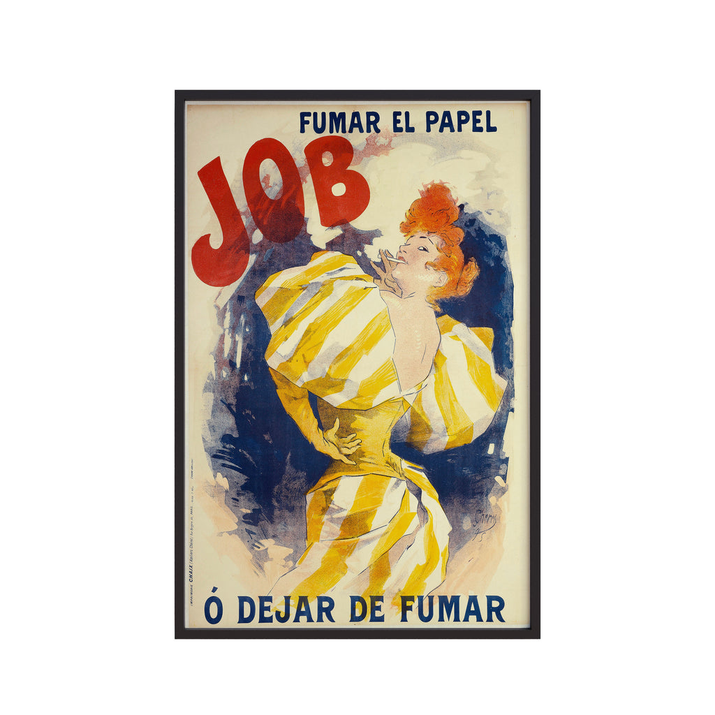 Fumar el Papel JOB (1895) by Jules Chéret