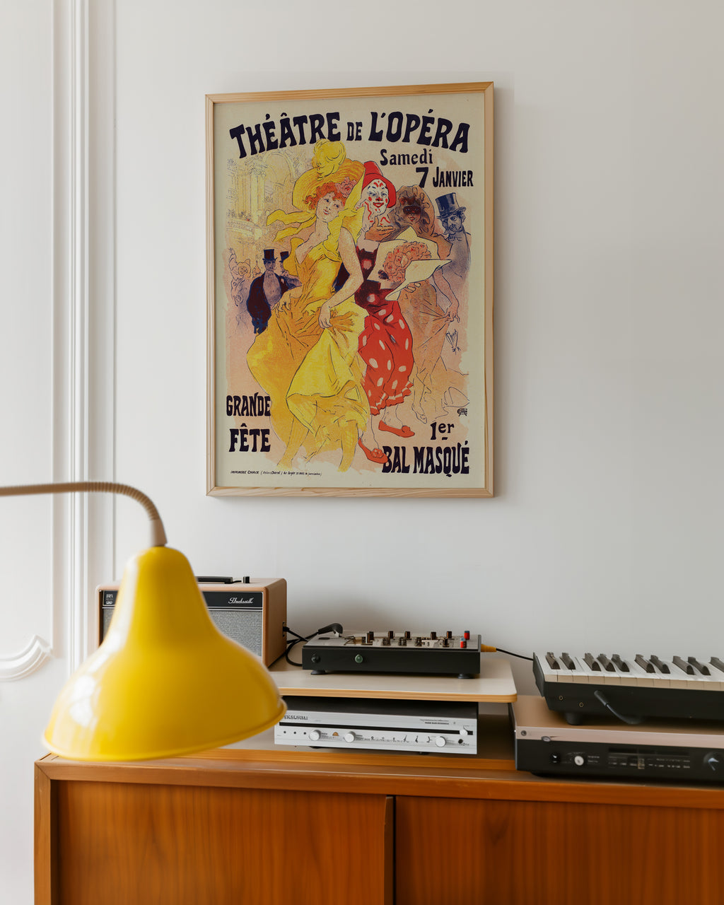 Bals de l’Opéra en (1899) by Jules Chéret