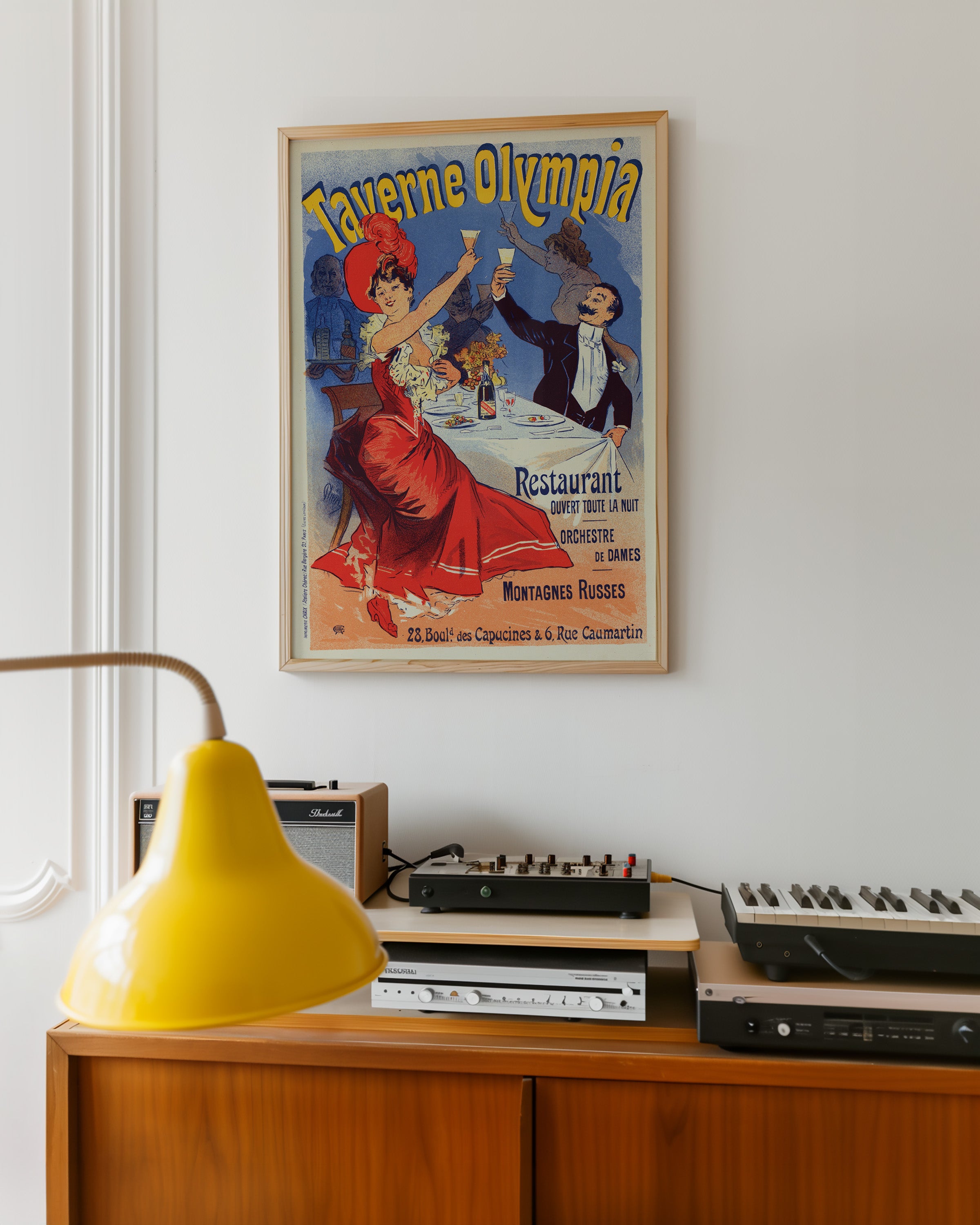 Taverne Olympia (1899) by Jules Chéret