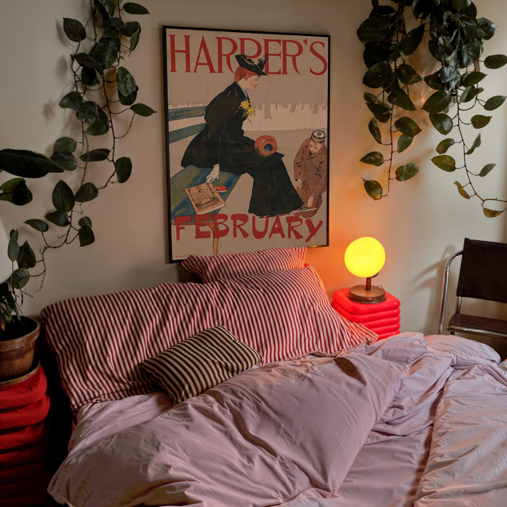 Harper’s February (1894) by Edward Penfield