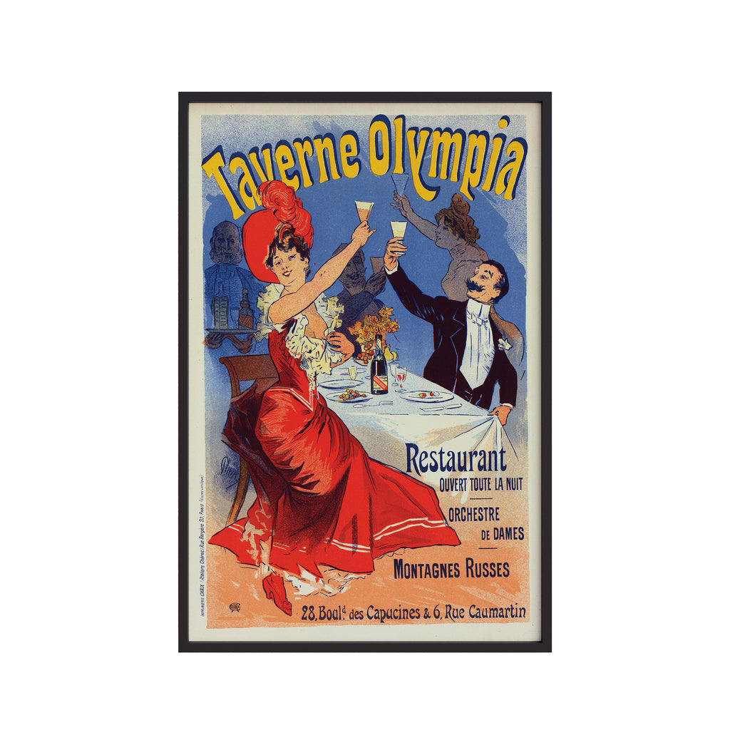 Taverne Olympia (1899) by Jules Chéret