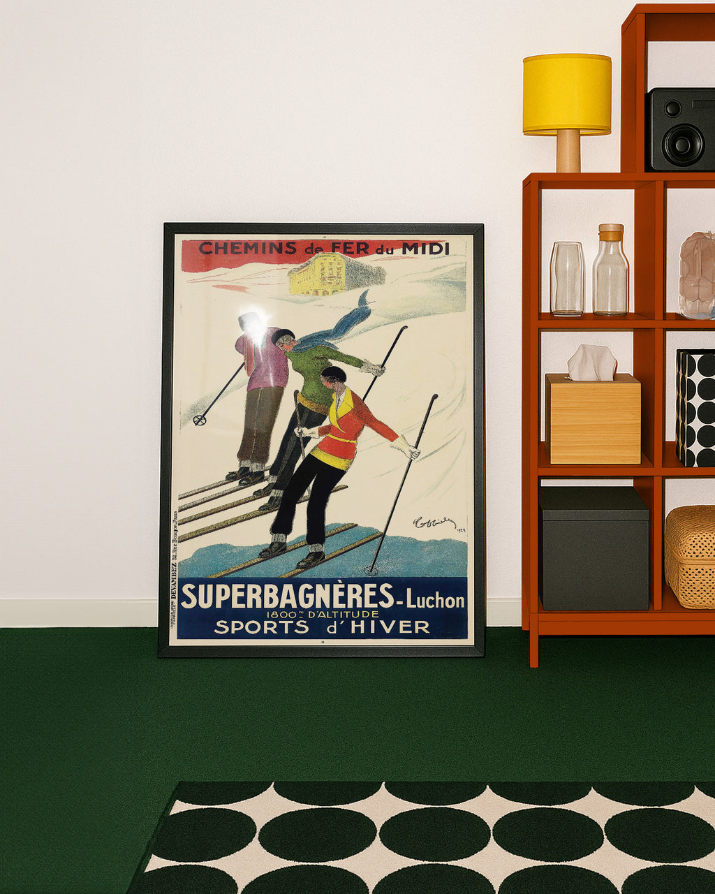 Superbagnères-Luchon (1929) by Leonetto Cappiello