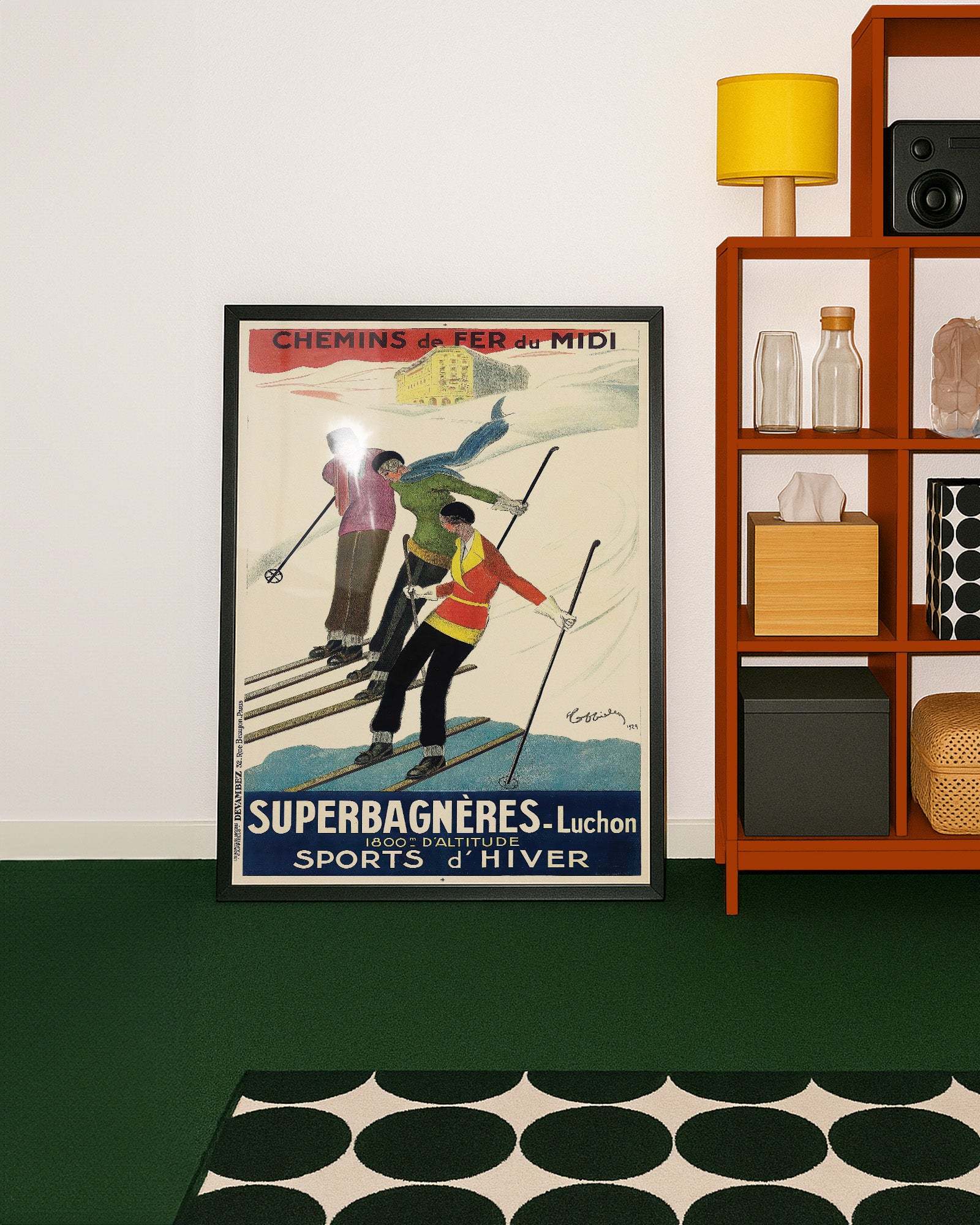 Superbagnères-Luchon (1929) by Leonetto Cappiello