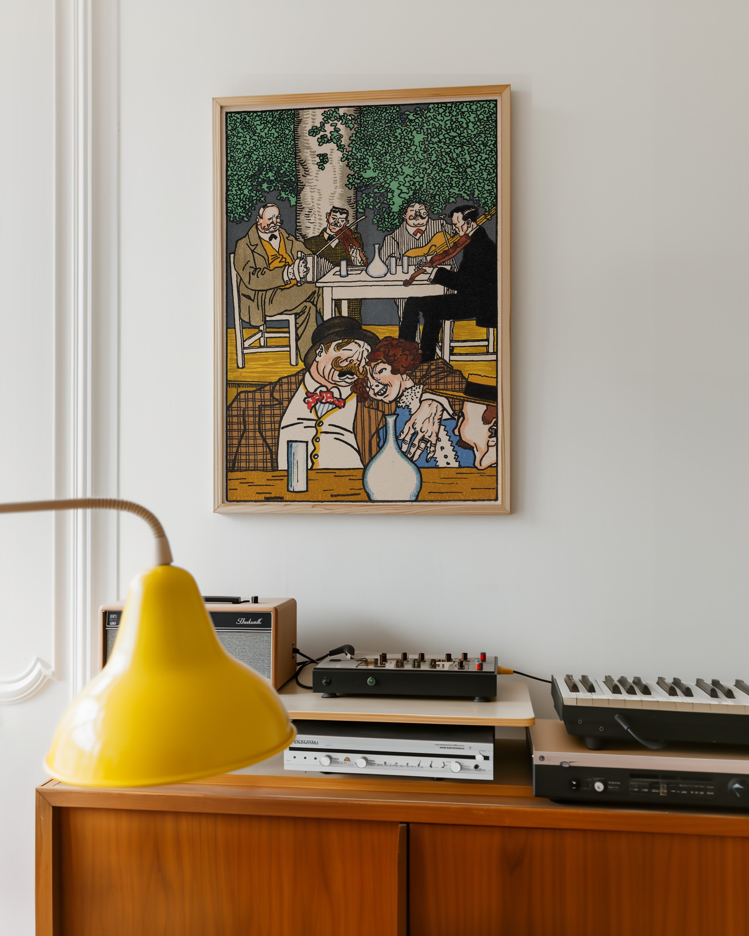 At the Heuriger (1911) by Moriz Jung