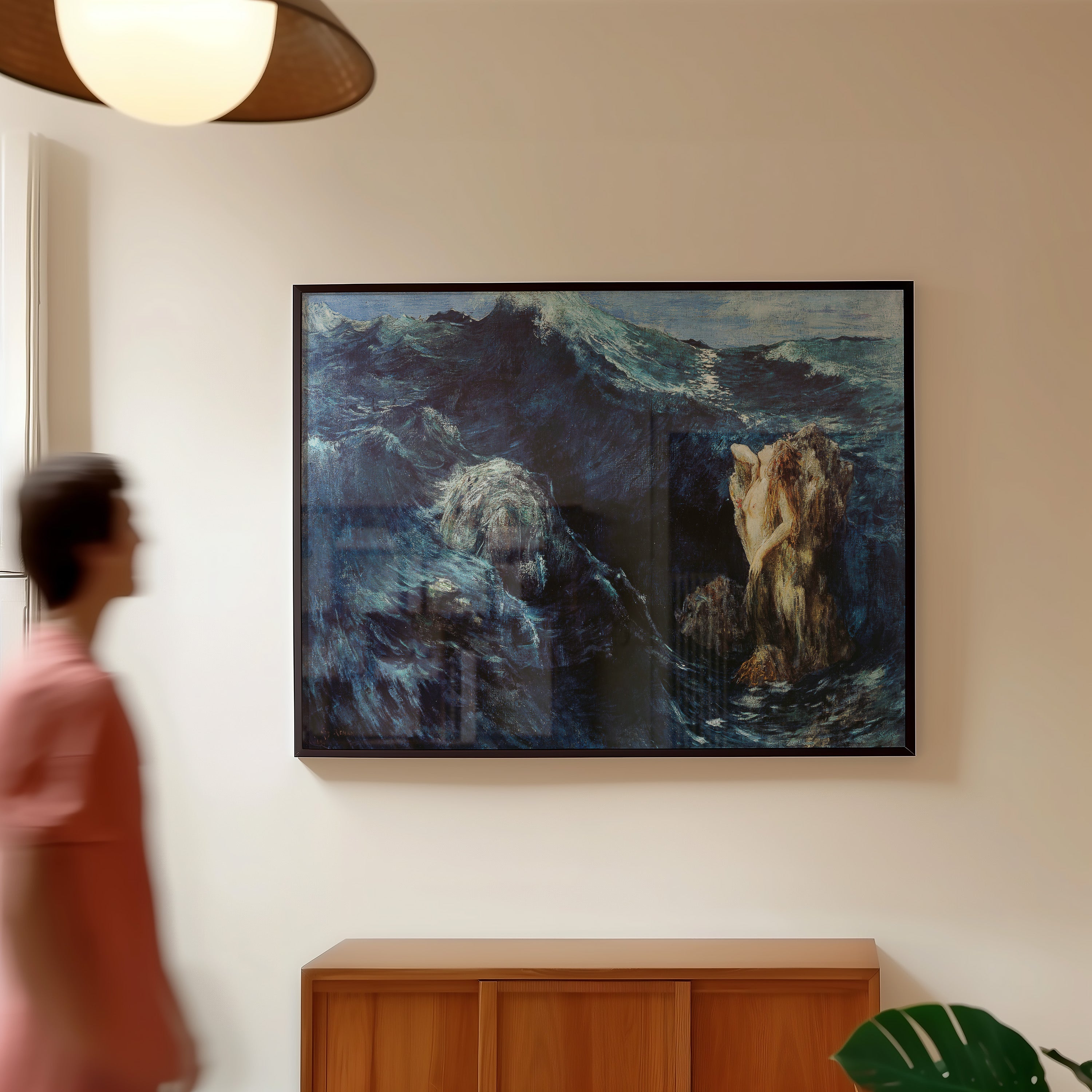 Charybdis and Scylla (1894) by Ary Renan