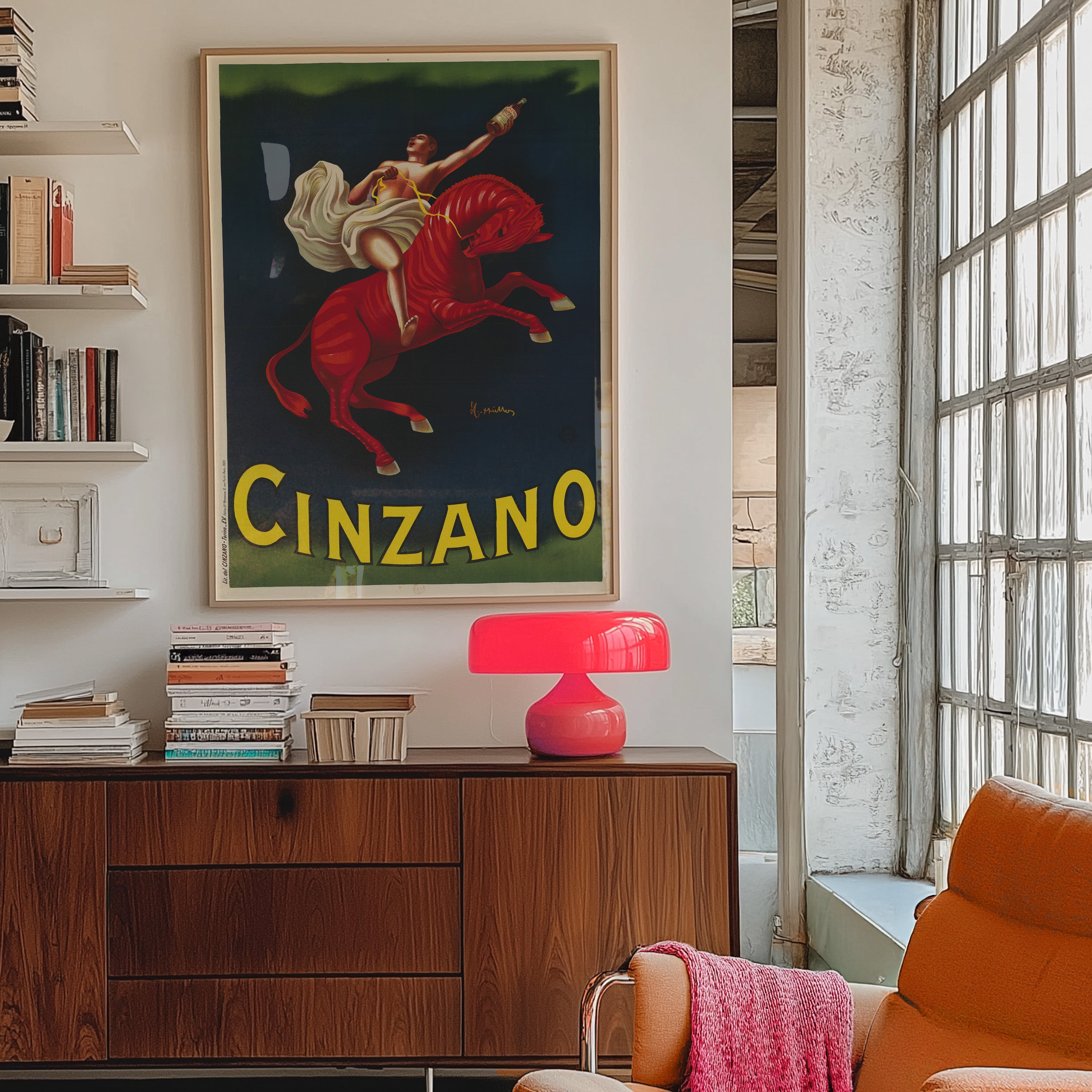 Cinzano (1926) by Leonetto Cappiello